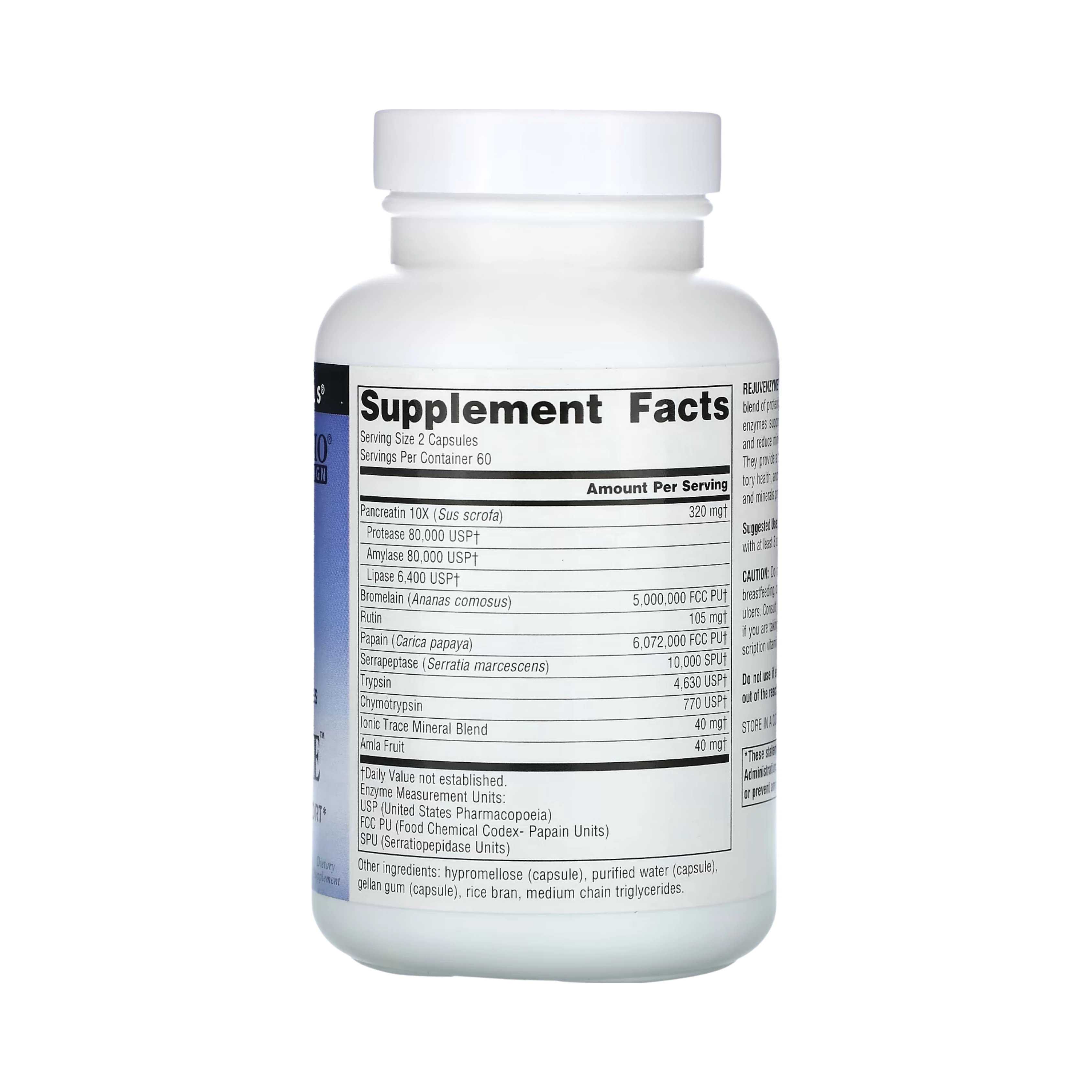 Source Naturals, RejuvenZyme, 60 Capsules