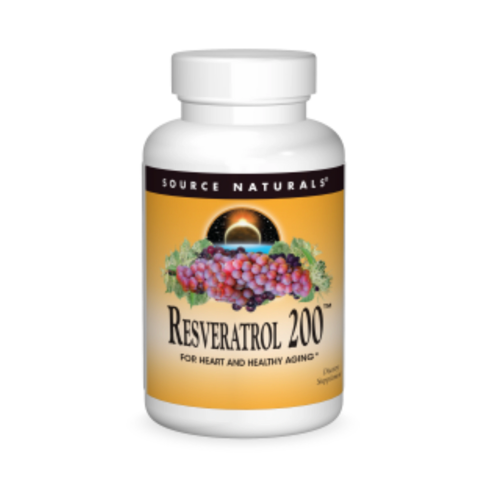 Source Naturals, Resveratrol, 40 Mg, 30 Tablets
