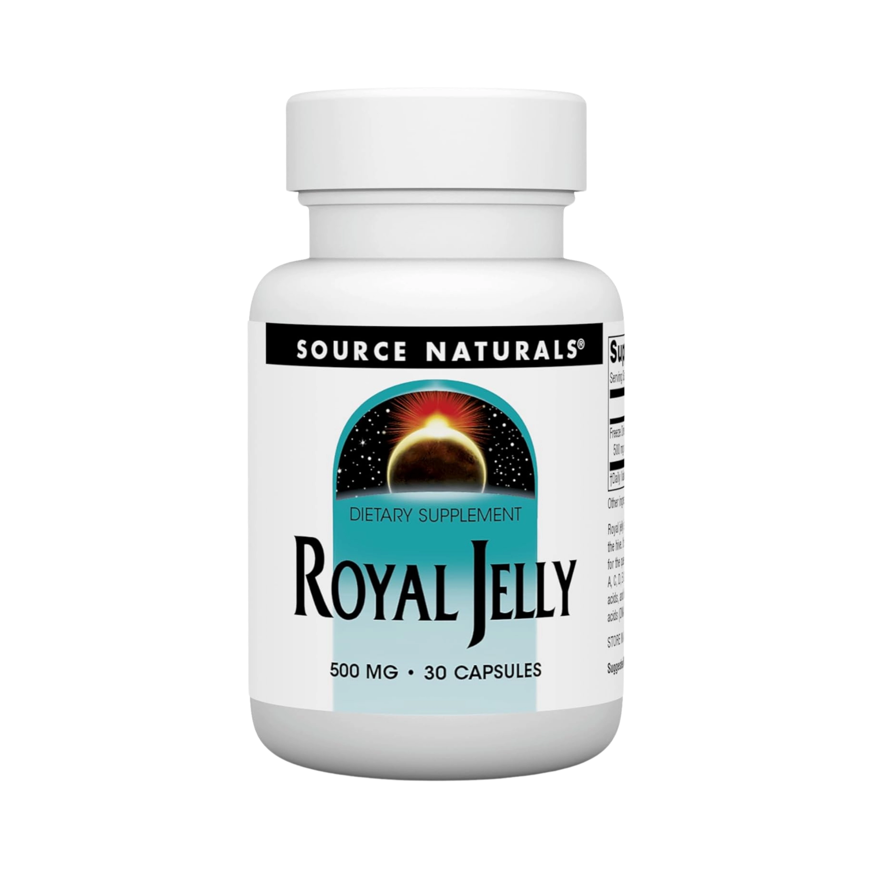 Source Naturals, Royal Jelly, 500 Mg, 30 Capsules