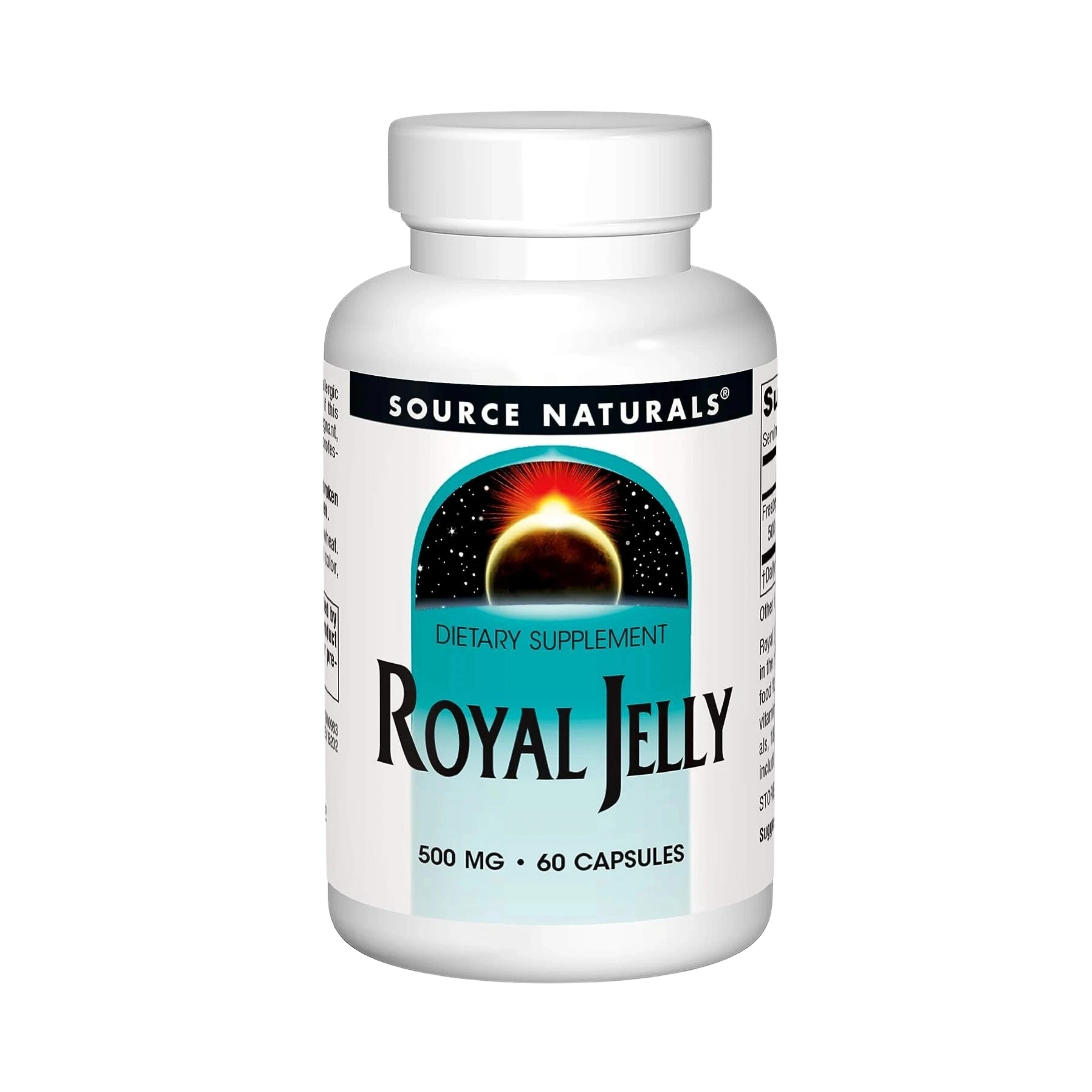 Source Naturals, Royal Jelly, 500 Mg, 60 Capsules