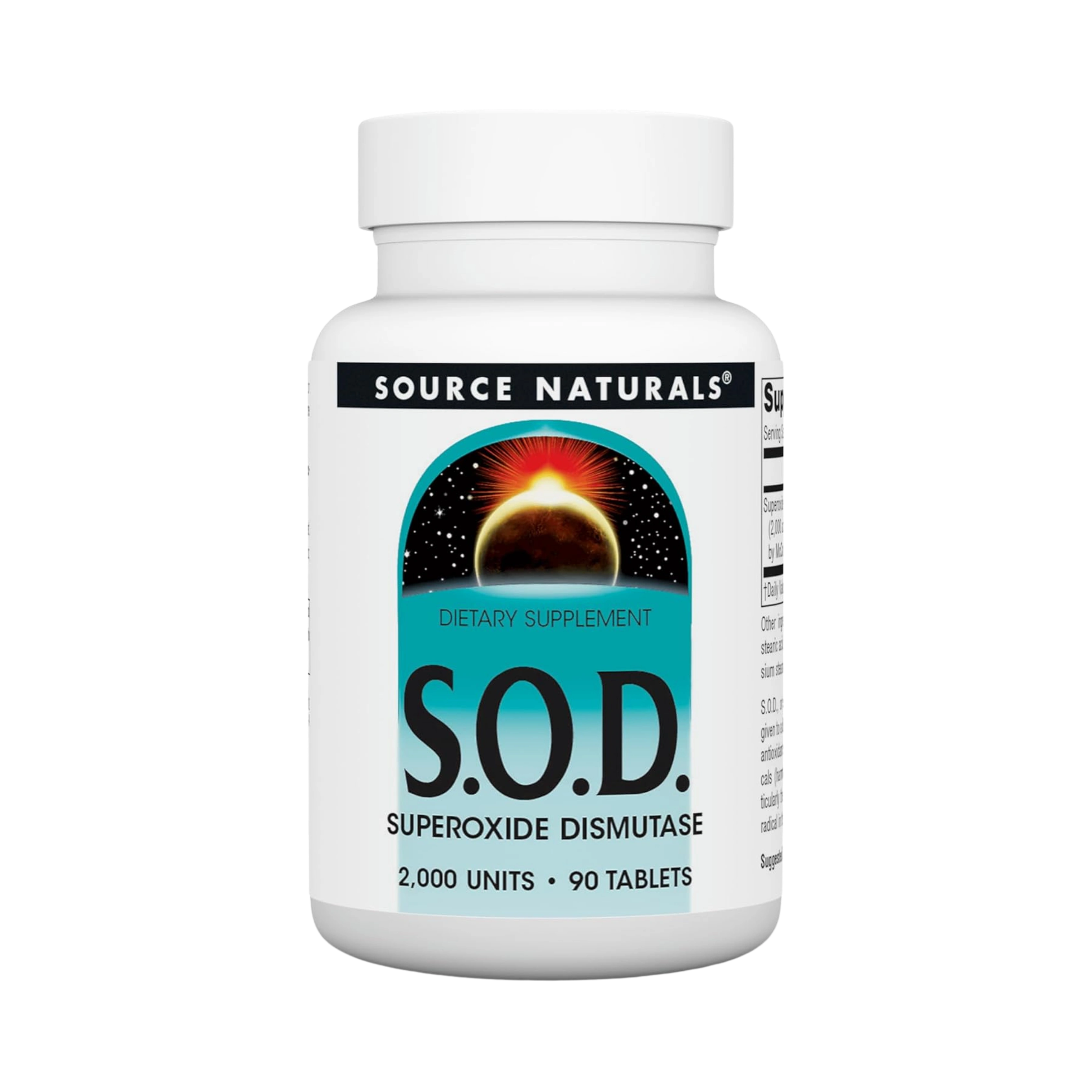 Source Naturals, S.O.D. 2000, 90 Tablets