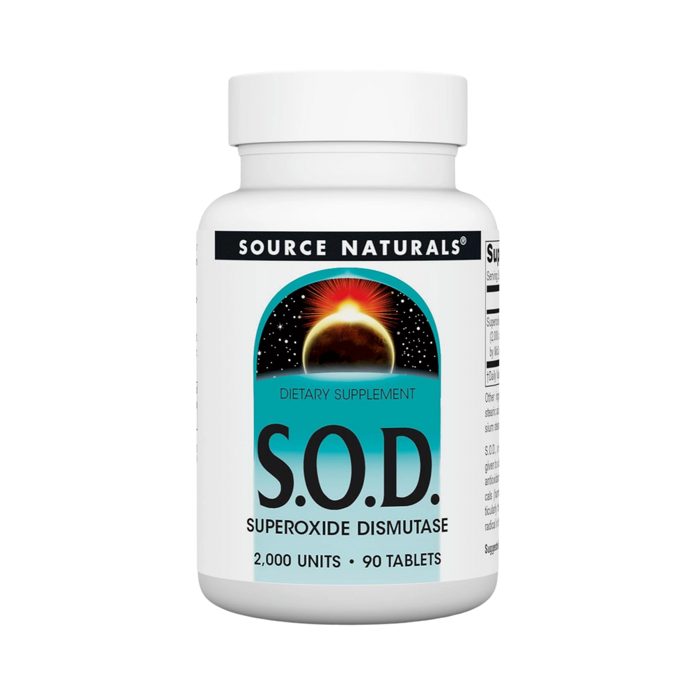 Source Naturals, S.O.D. 2000, 90 Tablets