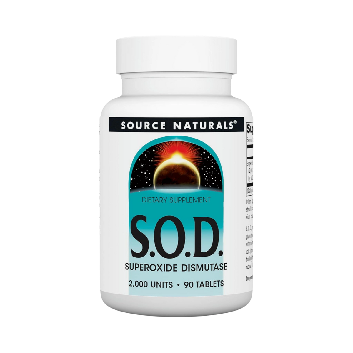 Source Naturals, S.O.D. 2000, 90 Tablets