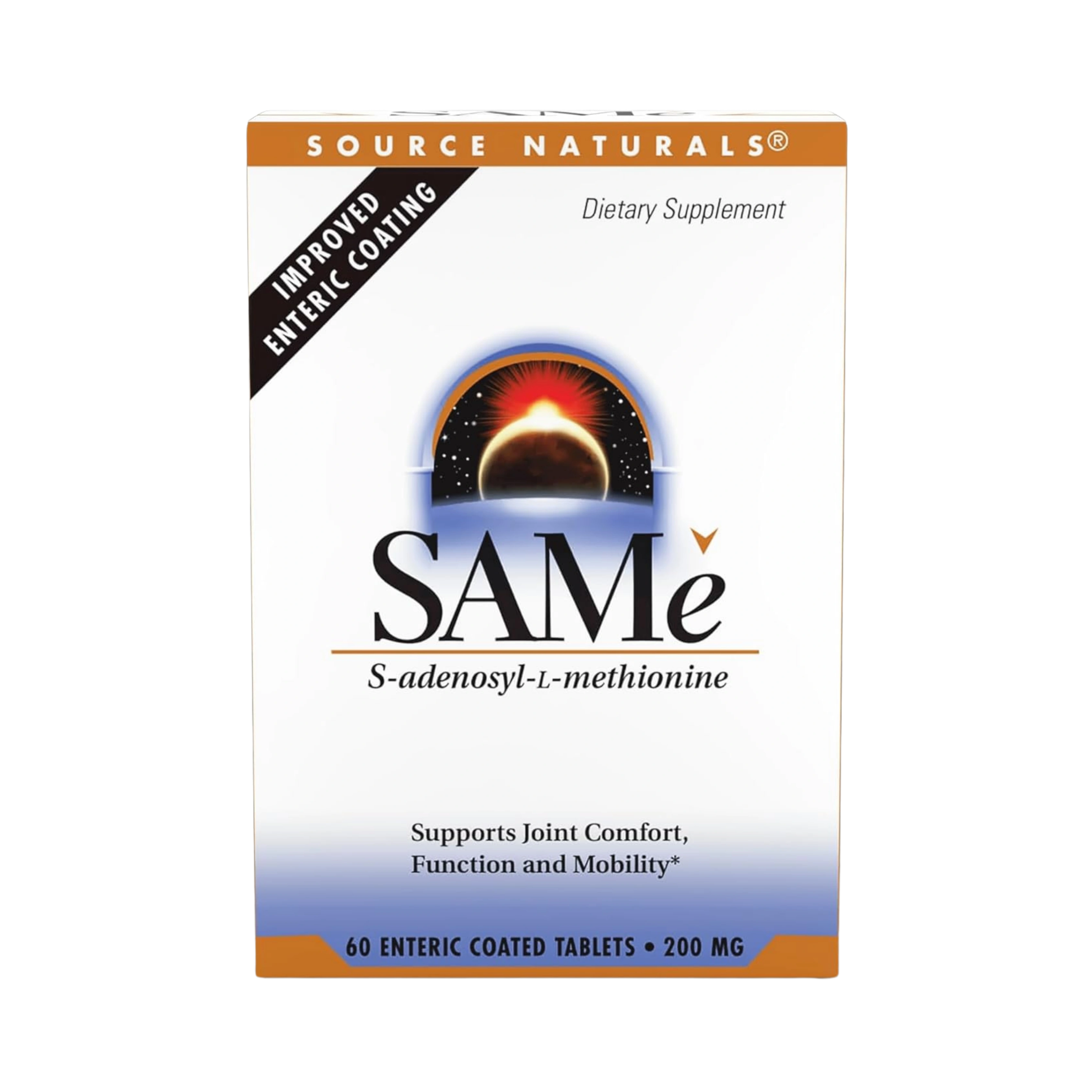 Source Naturals, SAMe, 200 Mg, 60 Tablets