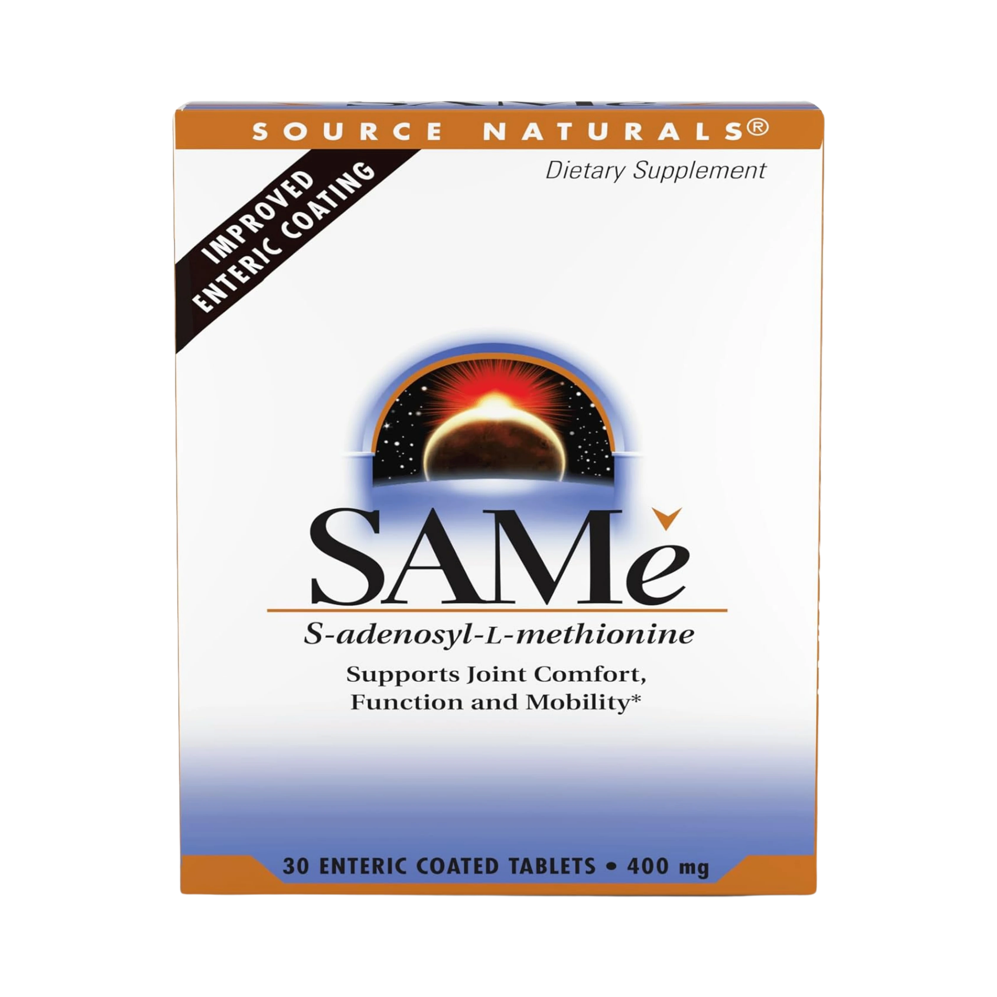 Source Naturals, SAMe, 400 Mg, 30 Tablets