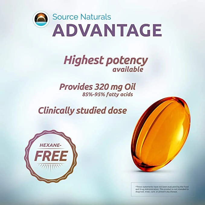 Source Naturals, Saw Palmetto Extract 160mg (30,60,120) Softgels| Maple Herbs