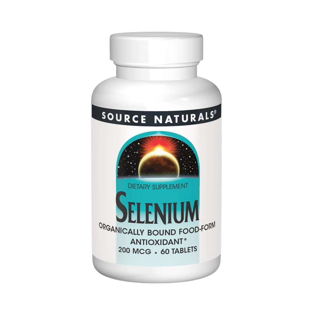 Source Naturals, Selenium, 200 Mcg, 60 Tablets