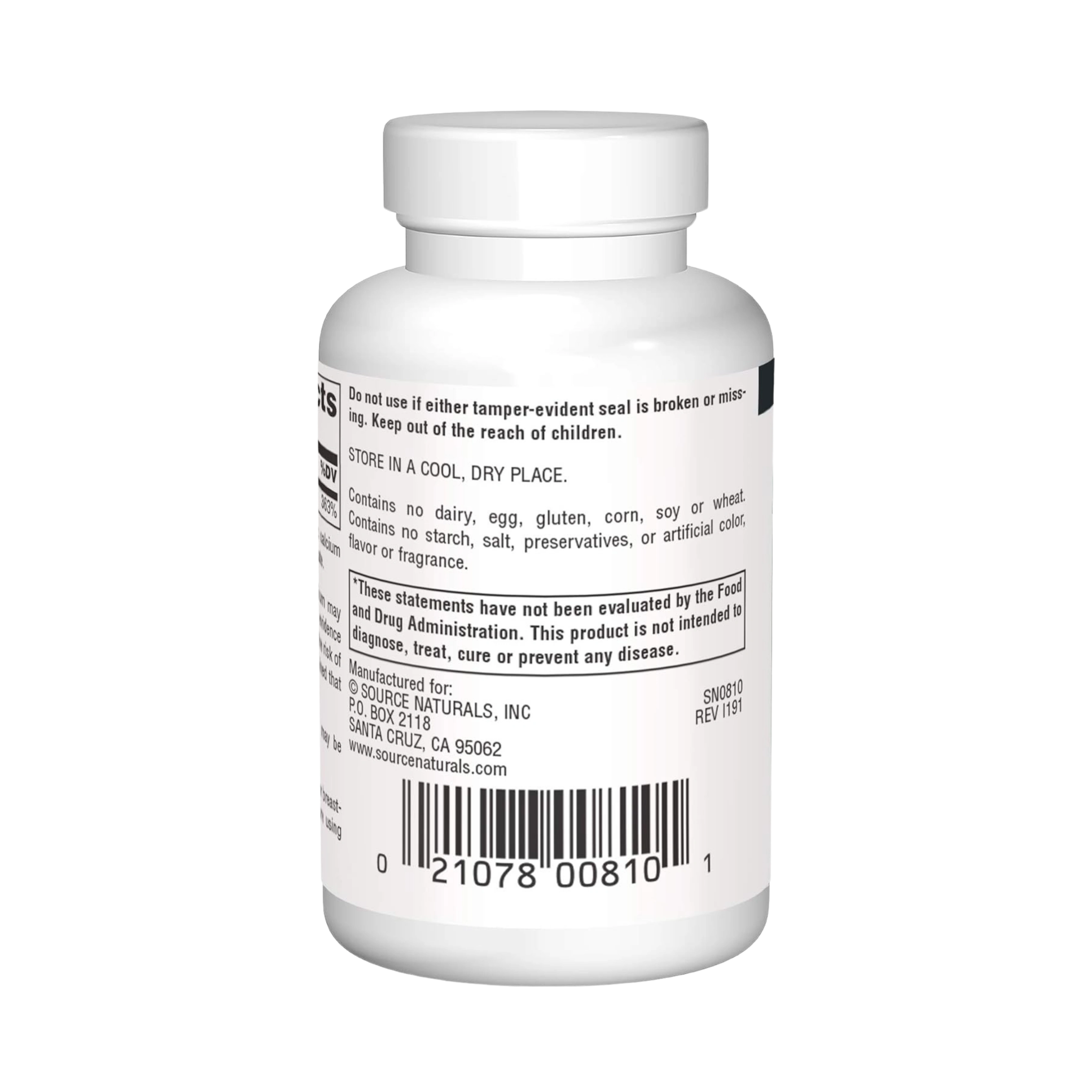 Source Naturals, Selenium, 200 Mcg, 60 Tablets