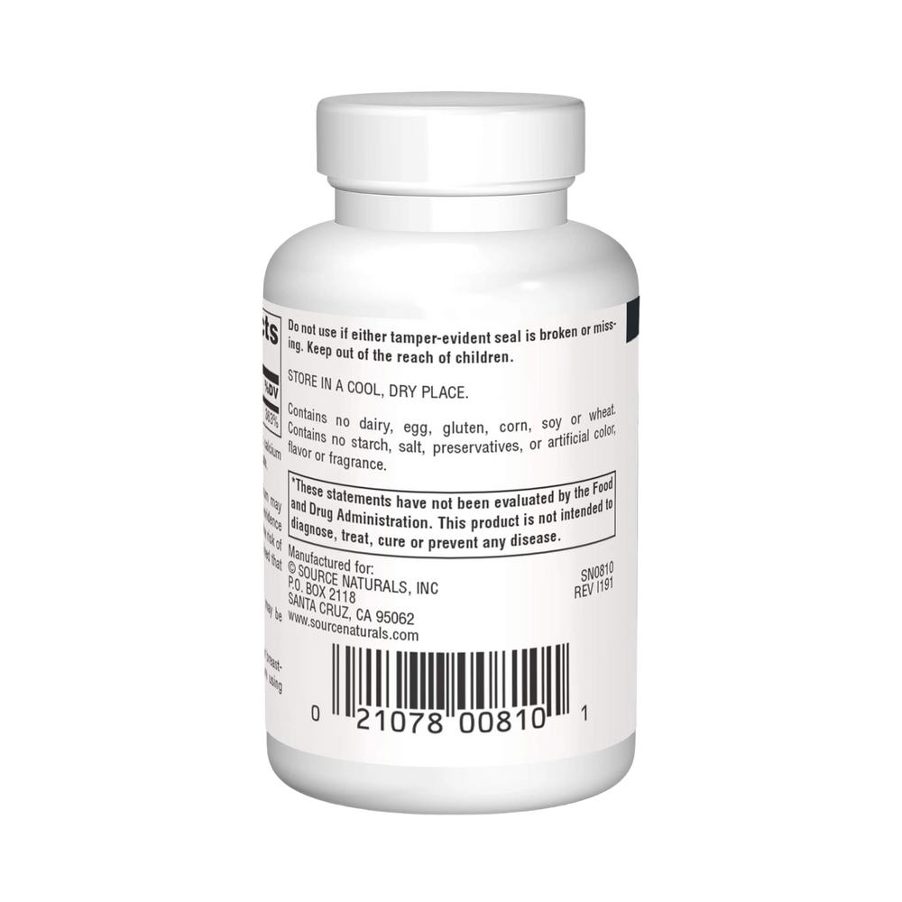 Source Naturals, Selenium, 200 Mcg, 60 Tablets
