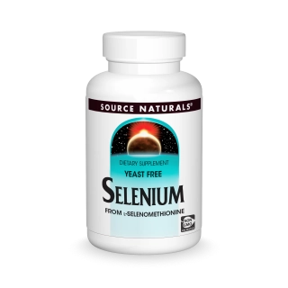 Source Naturals, Selenium, Yeast Free, 200 Mcg, 60 Tablets
