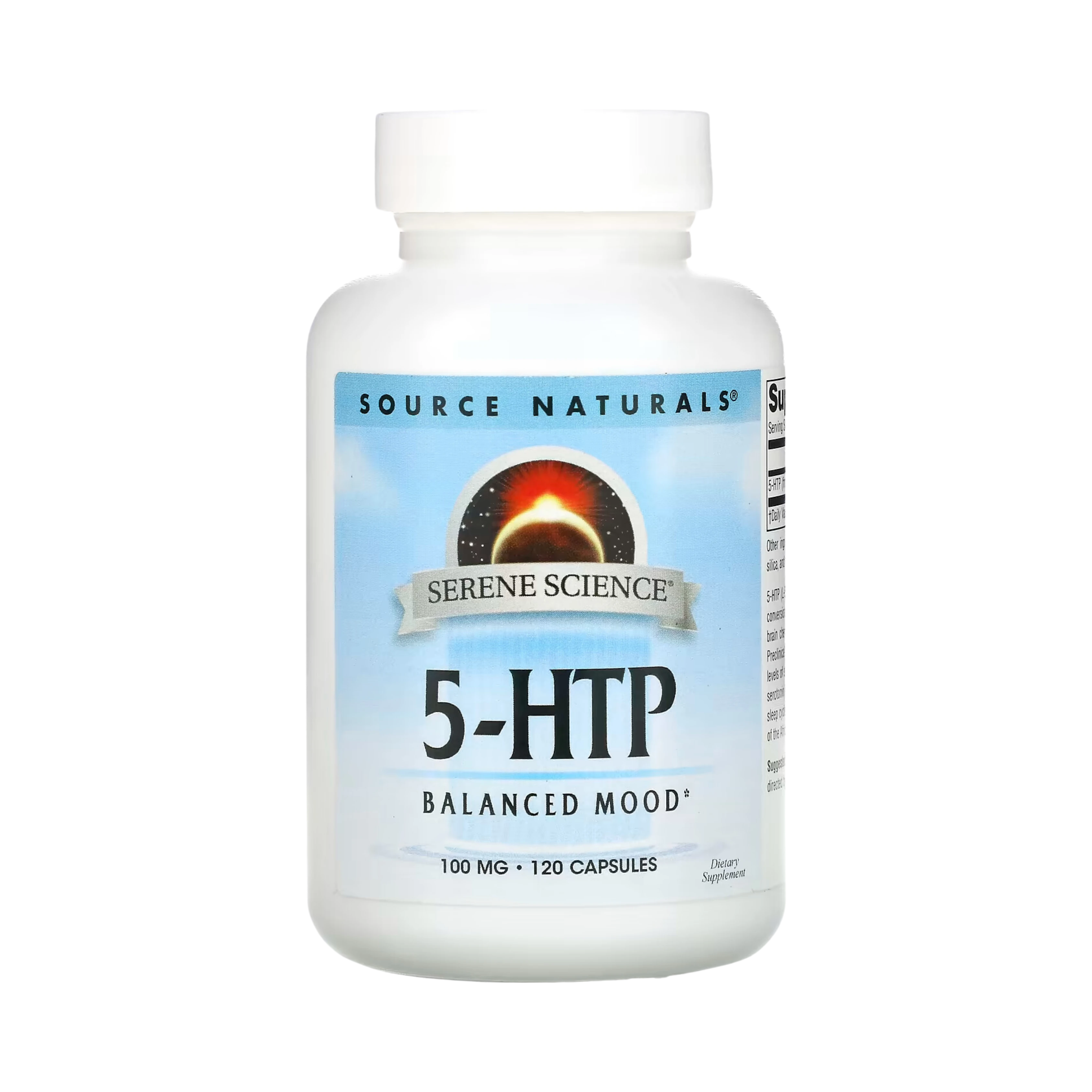 Source Naturals, Serene Science 5-HTP, 100 Mg, 120 Capsules