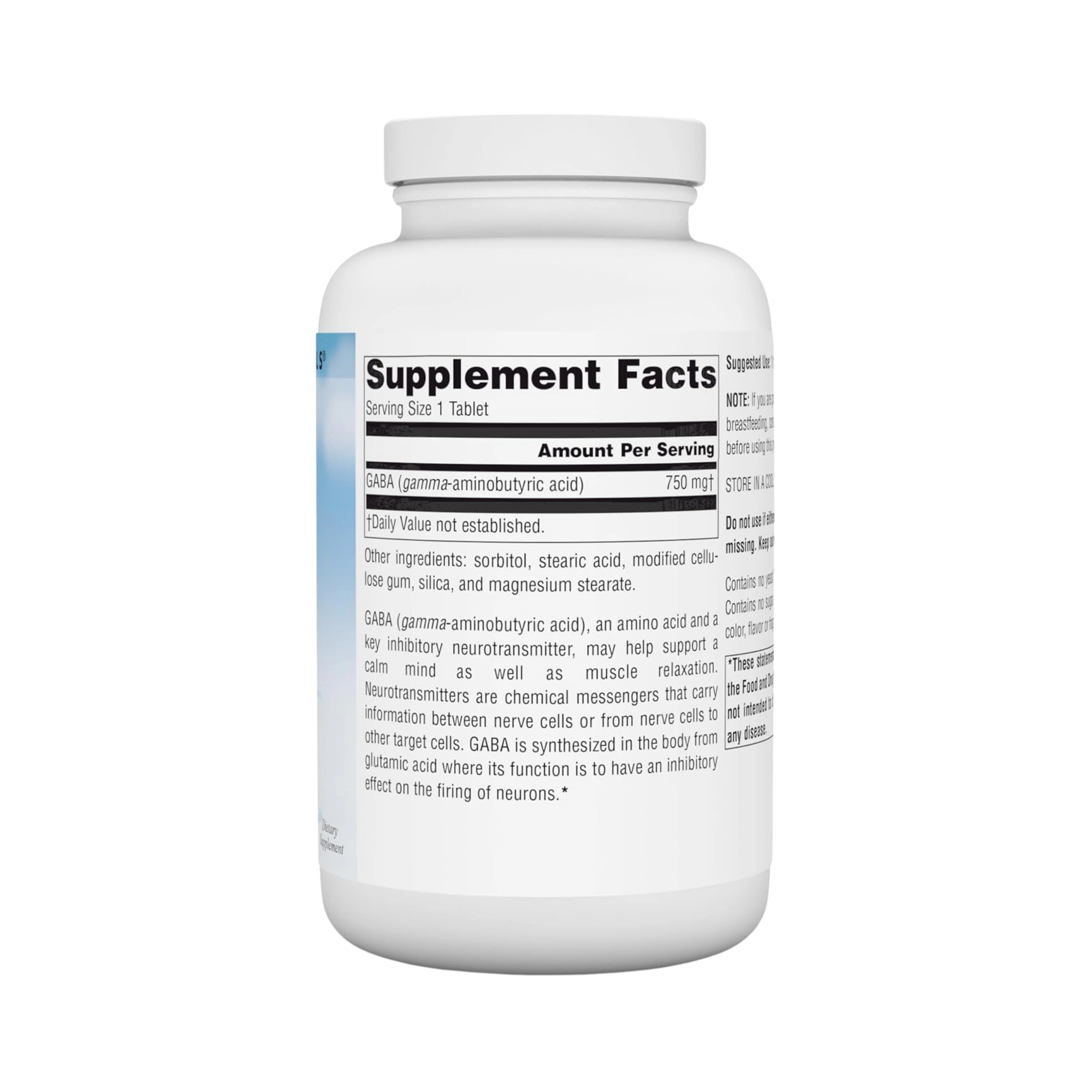 Source Naturals, Serene Science GABA, 750 Mg, 180 Tablets