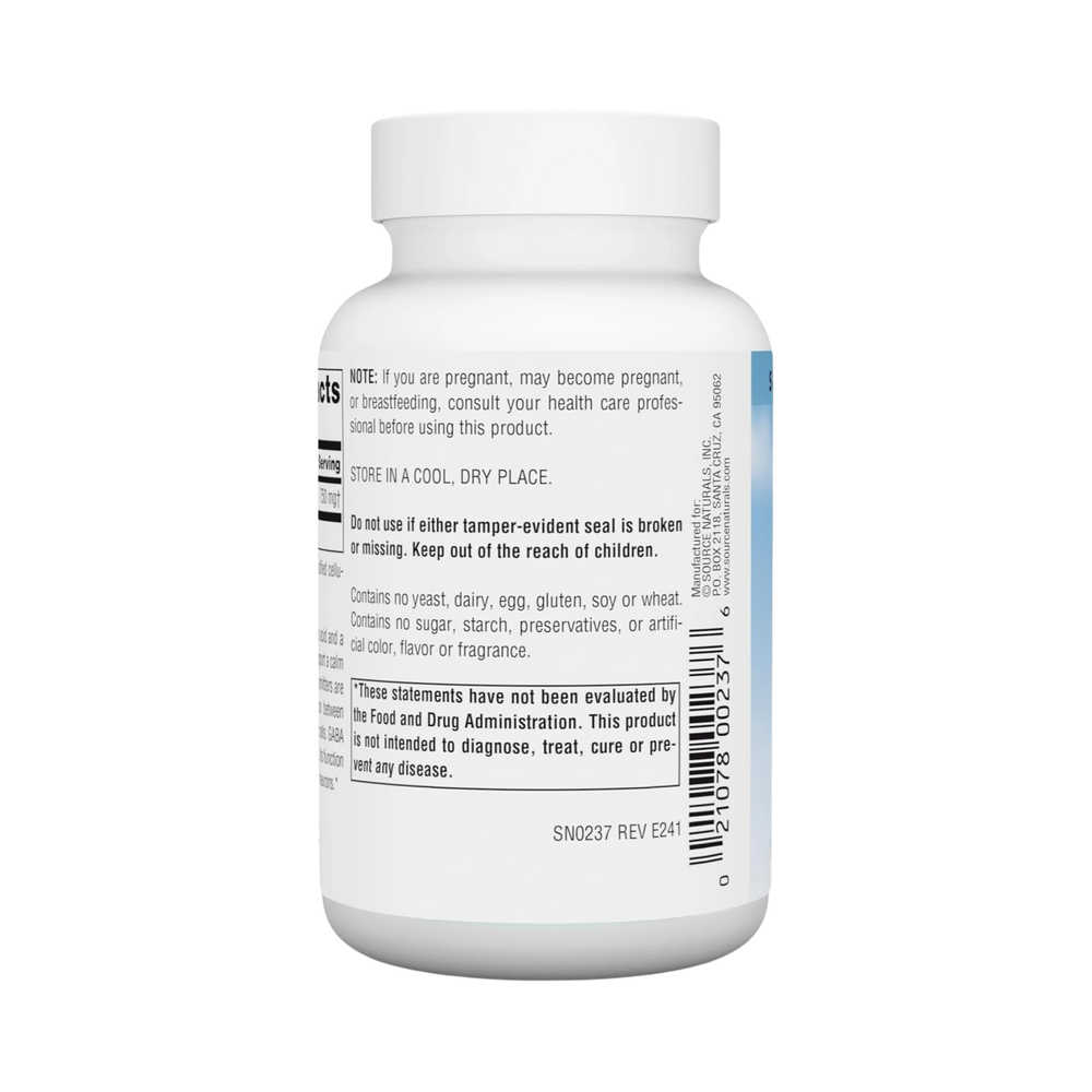 Source Naturals, Serene Science GABA 750 Mg, 45 Tablets