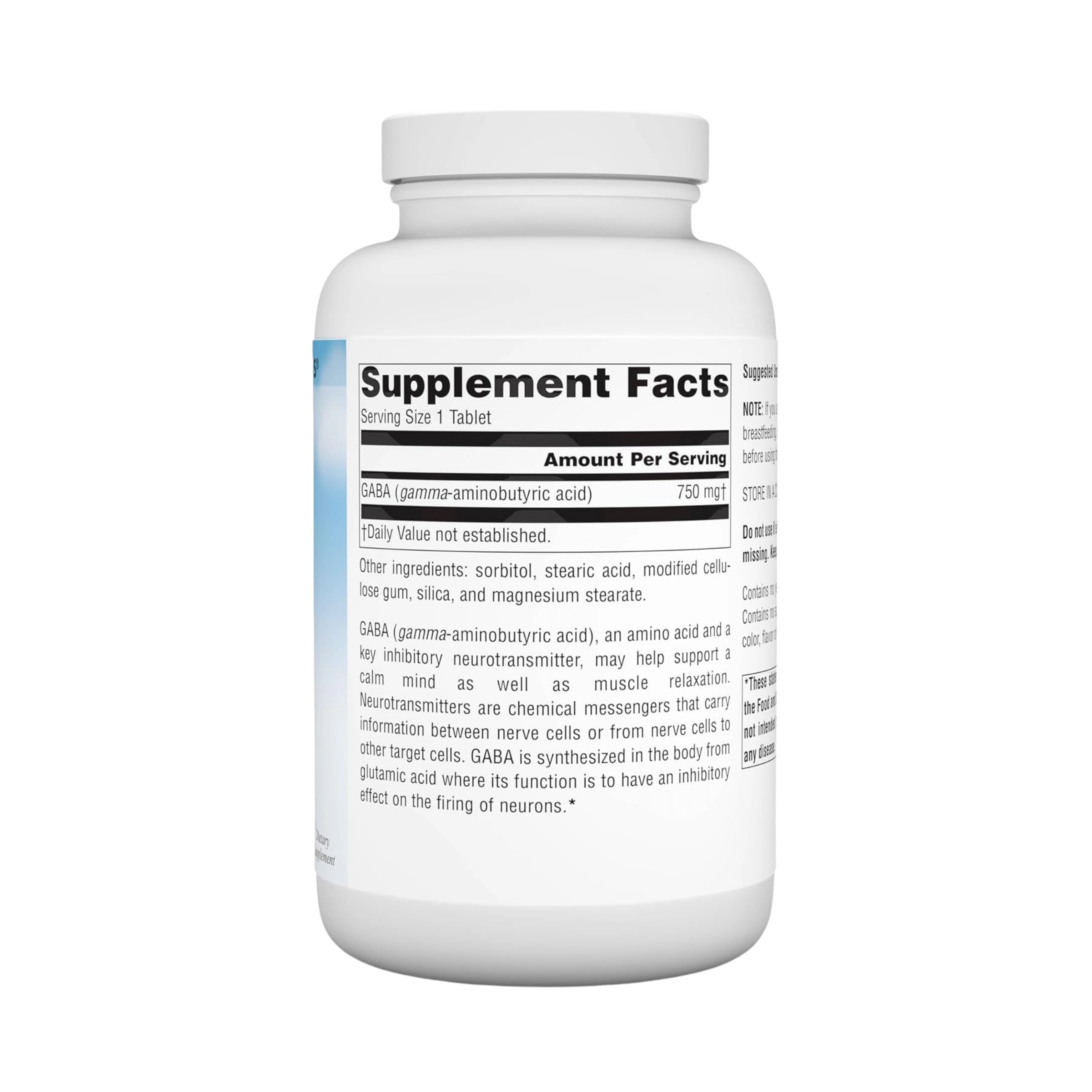 Source Naturals, Serene Science GABA 750 Mg, 90 Tablets