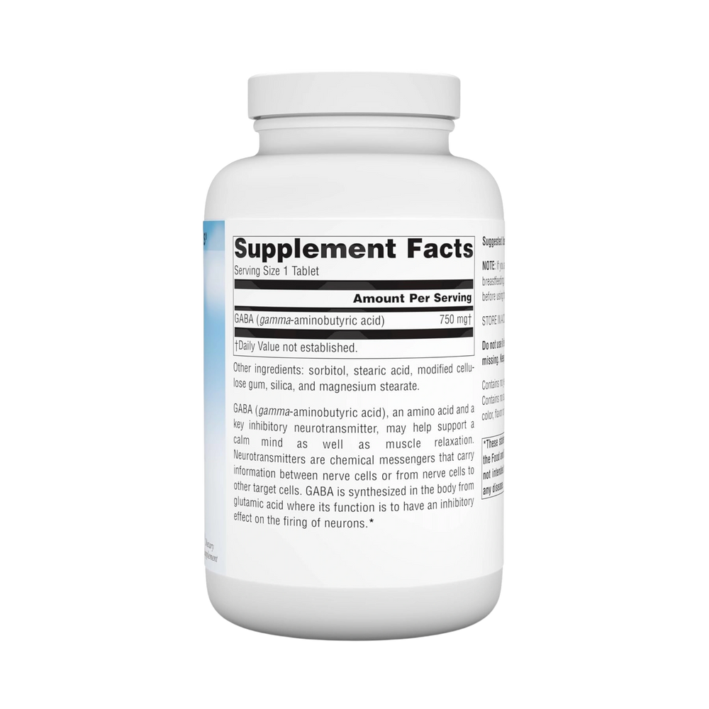 Source Naturals, Serene Science GABA 750 Mg, 90 Tablets