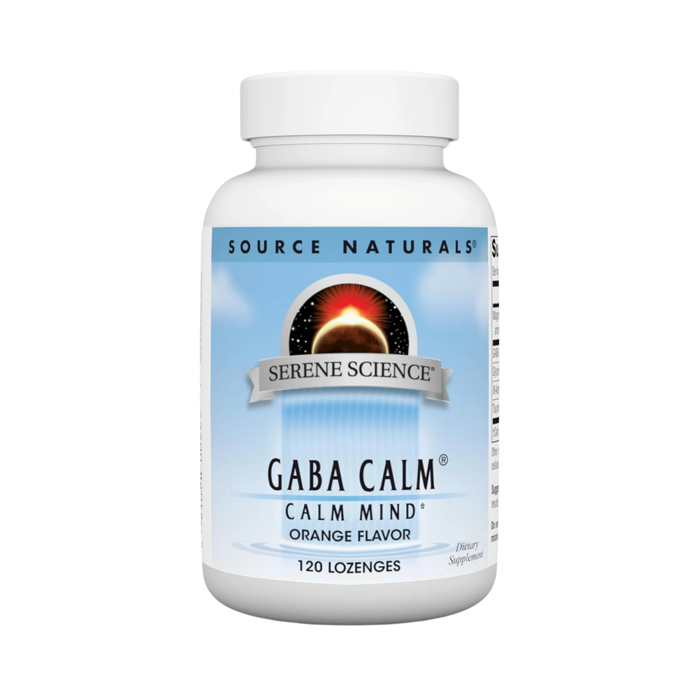 Source Naturals, Serene Science GABA Calm, 120 Orange Lozenge