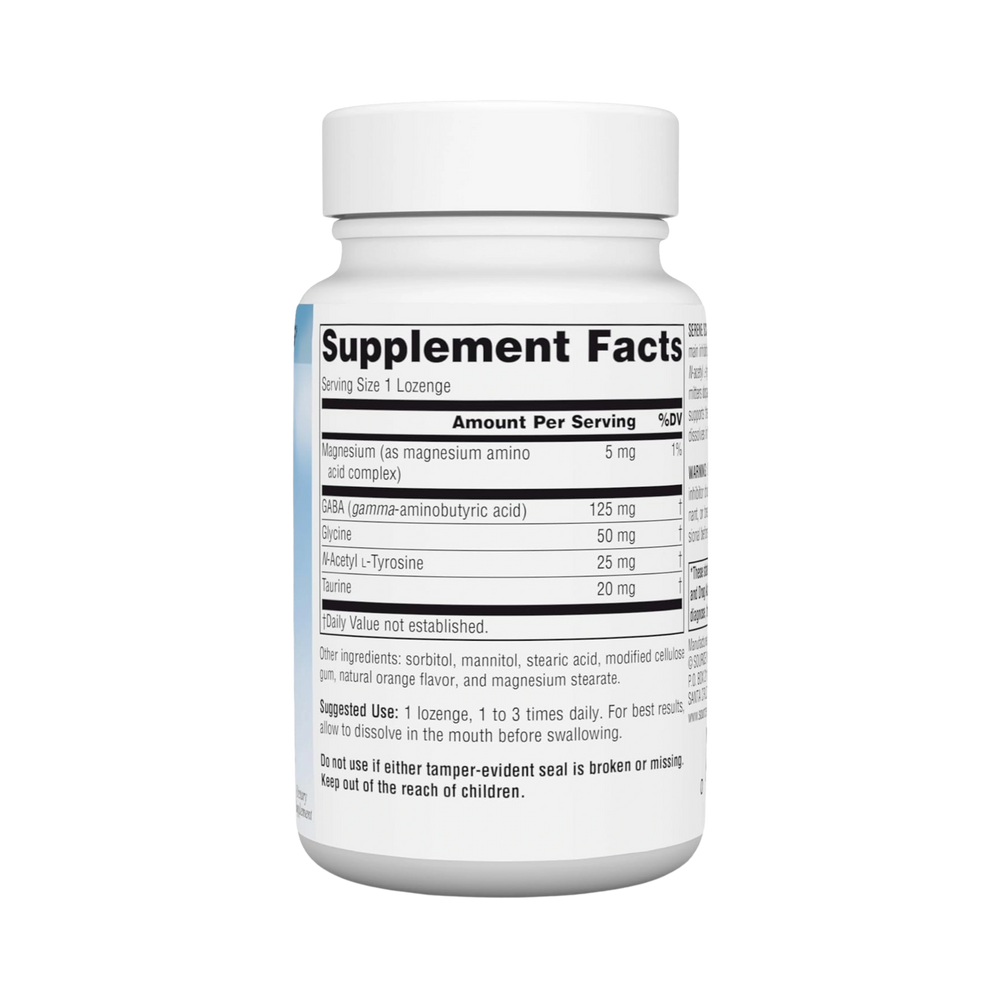 Source Naturals, Serene Science GABA Calm, 60 Orange Lozenge