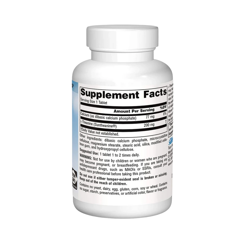 Source Naturals, Serene Science L-Theanine, 200 Mg, 30 Tablets