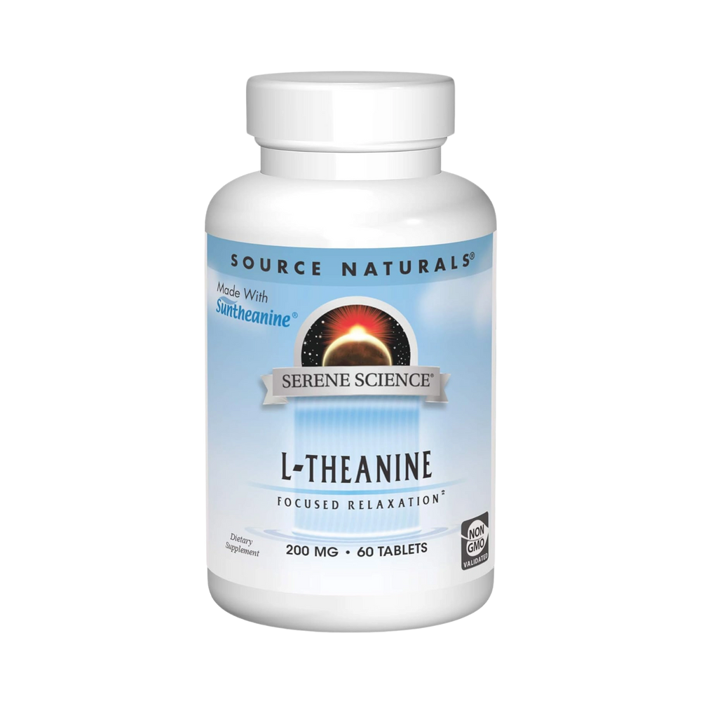 Source Naturals, Serene Science L-Theanine, 200 Mg, 60 Tablets