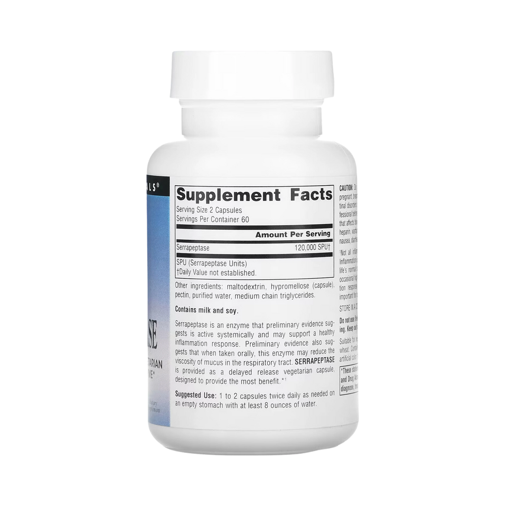 Source Naturals, Serrapeptase Vegetarian, 30 Vegi Caps