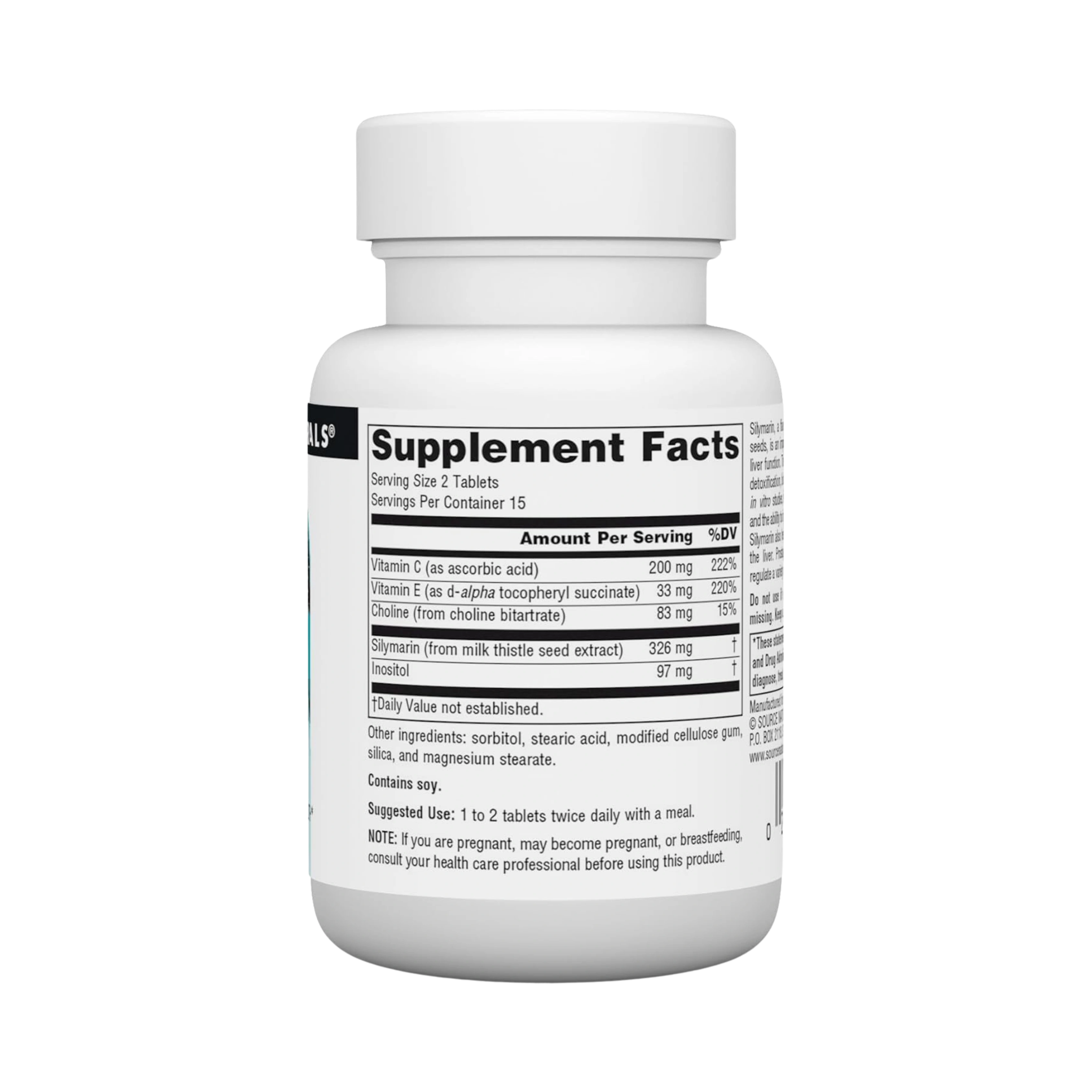 Source Naturals, Silymarin Plus, 30 Tablets