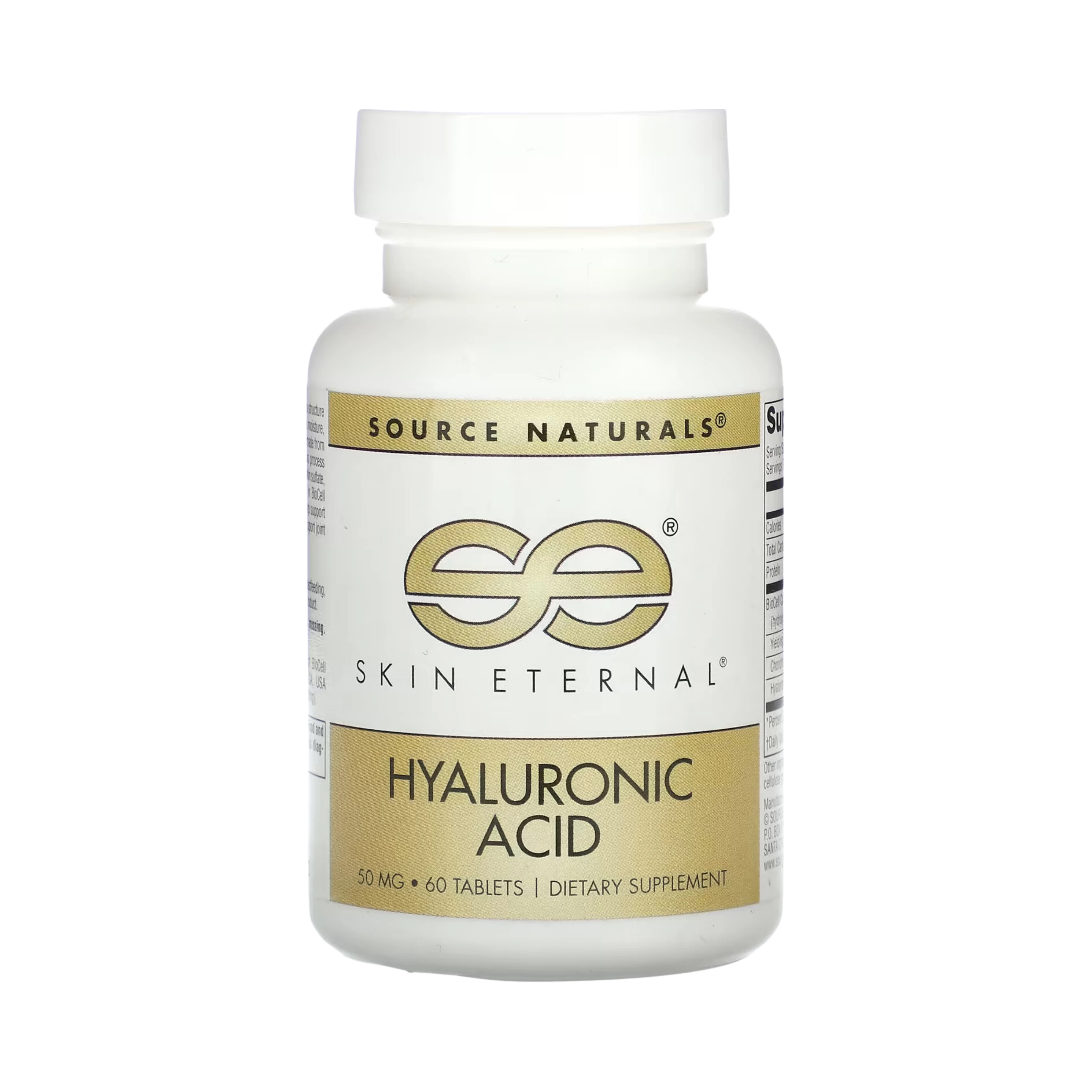 Source Naturals, Skin Eternal Hyaluronic Acid, 50 Mg, 30 Tablets