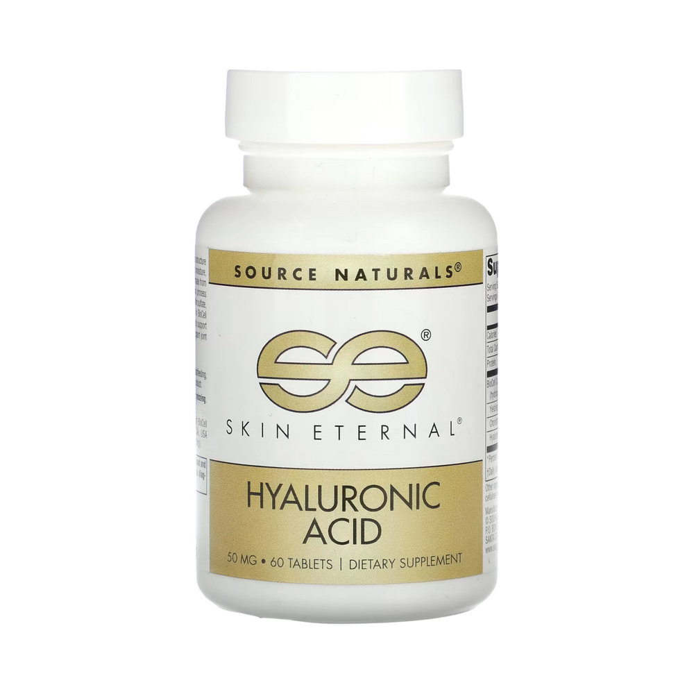 Source Naturals, Skin Eternal Hyaluronic Acid, 50 Mg, 30 Tablets