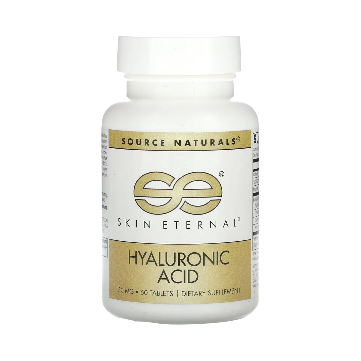 Source Naturals, Skin Eternal Hyaluronic Acid, 50 Mg, 30 Tablets