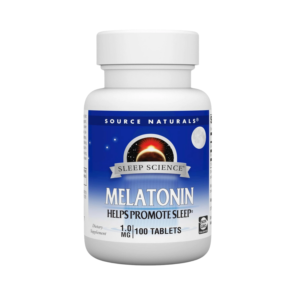 Source Naturals, Sleep Science Melatonin, 1 Mg, 100 Tablets