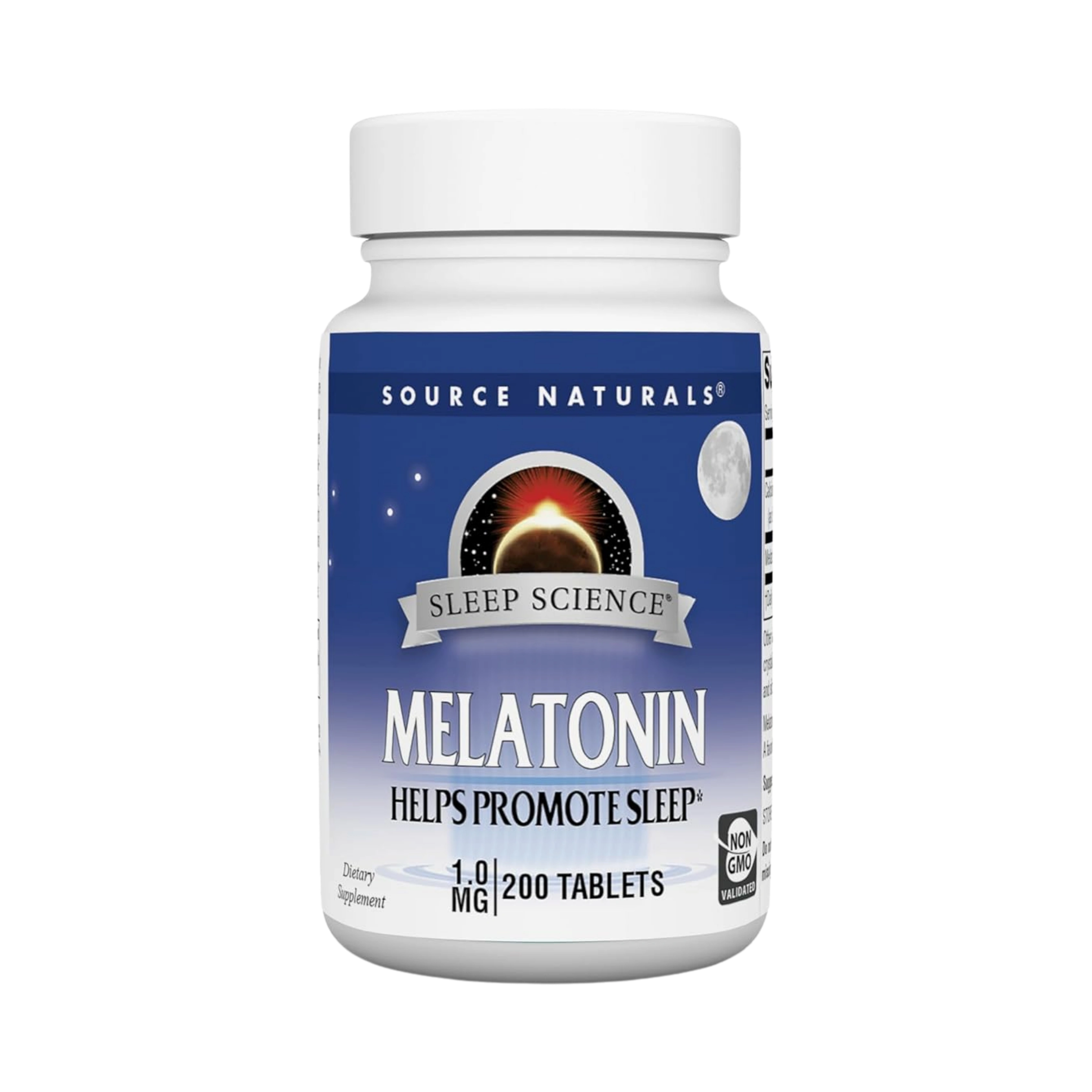 Source Naturals, Sleep Science Melatonin, 1 Mg, 200 Tablets