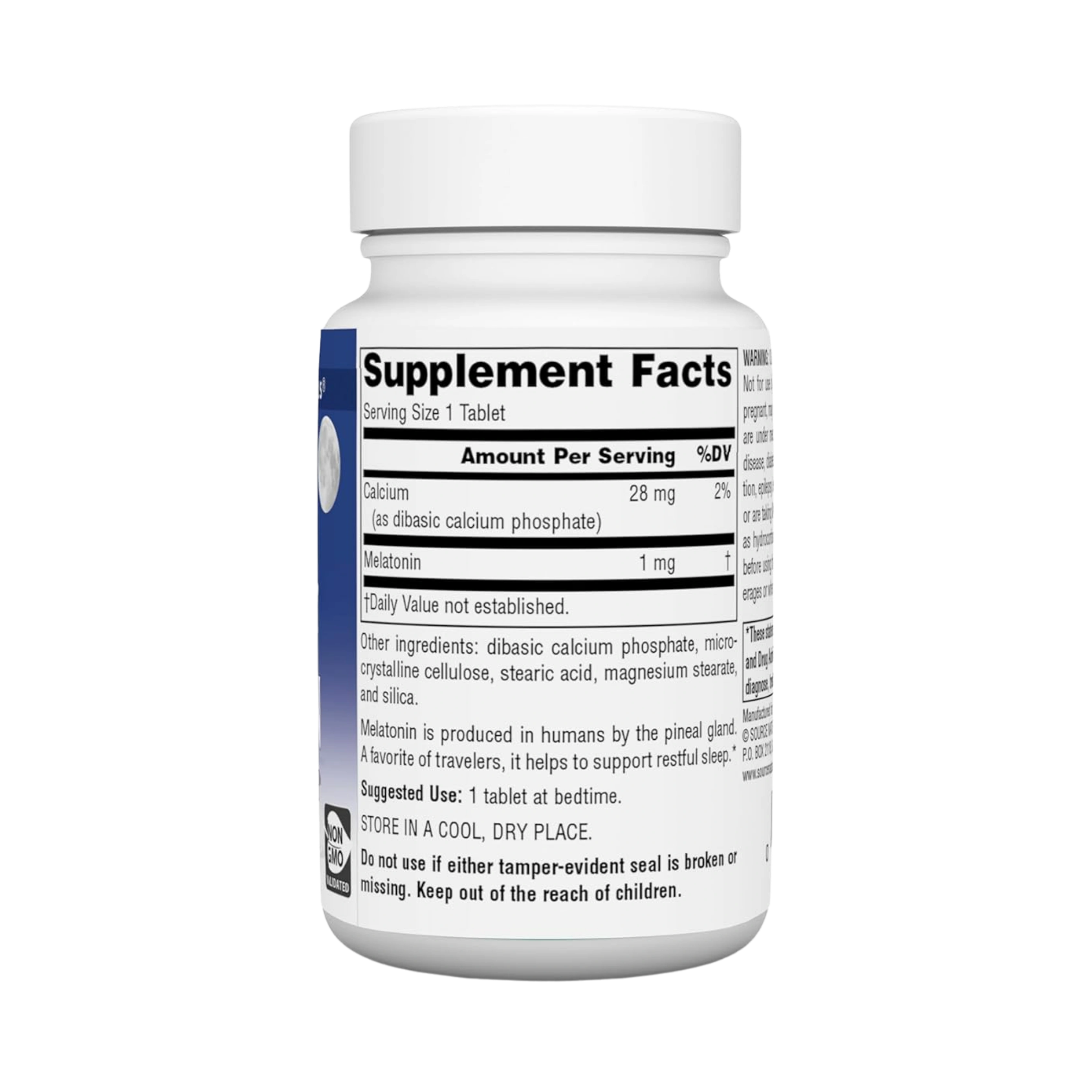 Source Naturals, Sleep Science Melatonin, 1 Mg, 200 Tablets