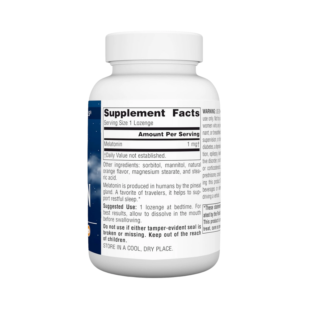 Source Naturals, Sleep Science Melatonin, 1 Mg, Orange 300 Lozenge