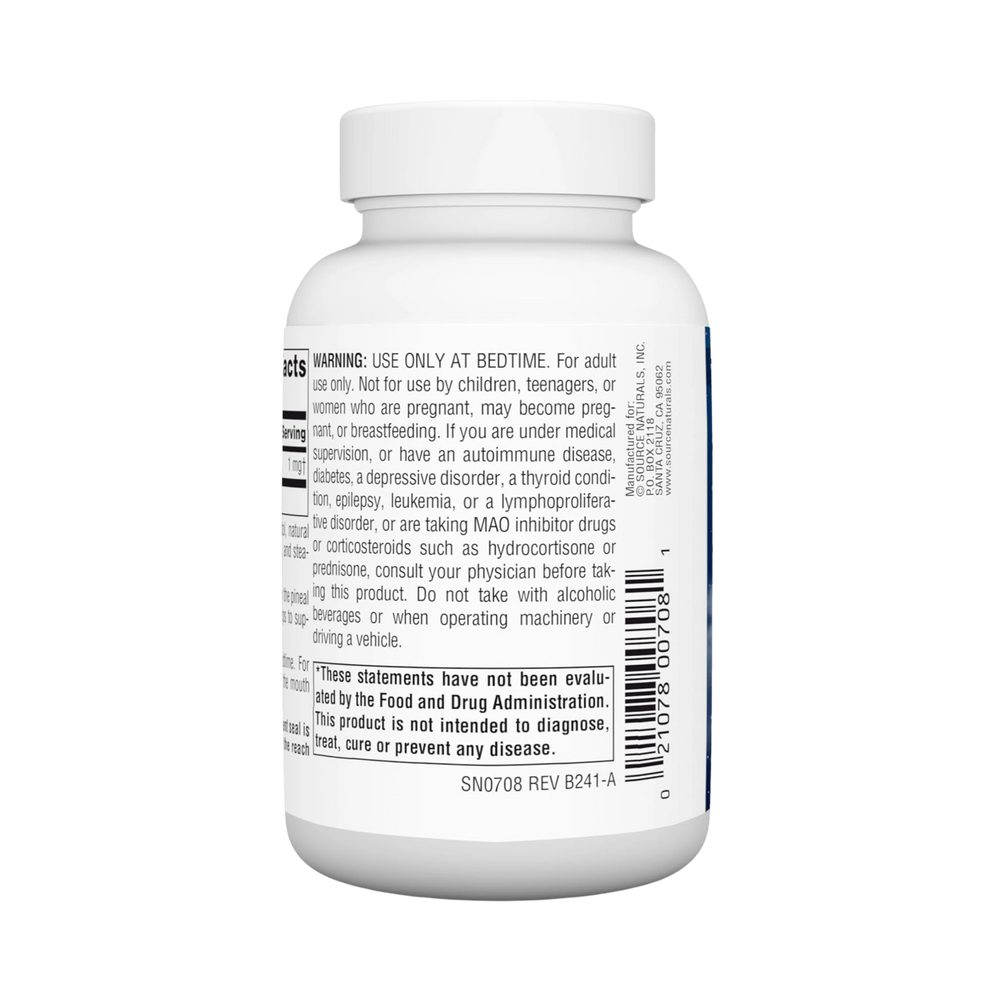 Source Naturals, Sleep Science Melatonin, 1 Mg, Orange 300 Lozenge