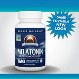 Source Naturals, Sleep Science Melatonin, 1 Mg Peppermint, 300 Lozenge