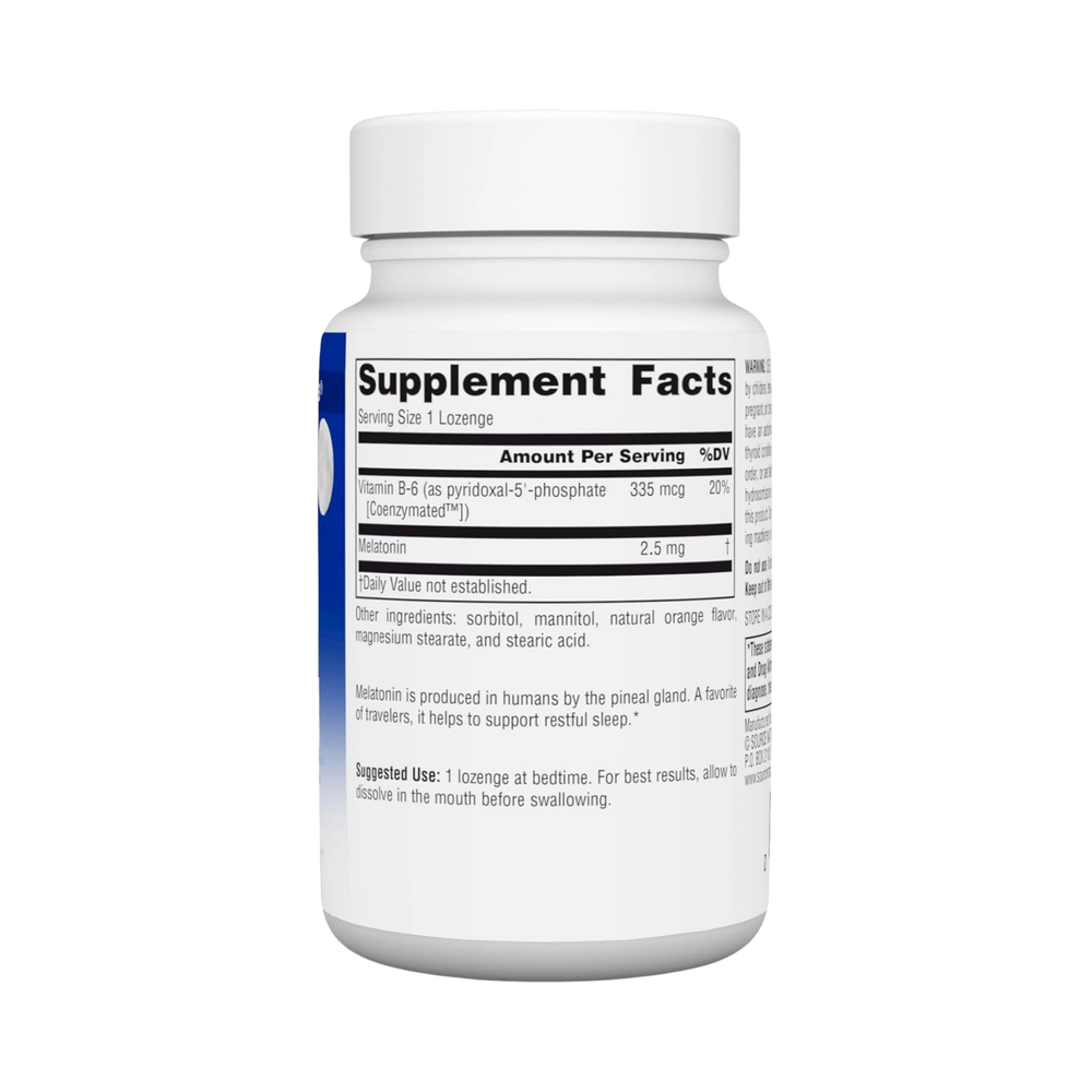 Source Naturals, Sleep Science Melatonin, 2.5 Mg, 120 Orange Lozenge