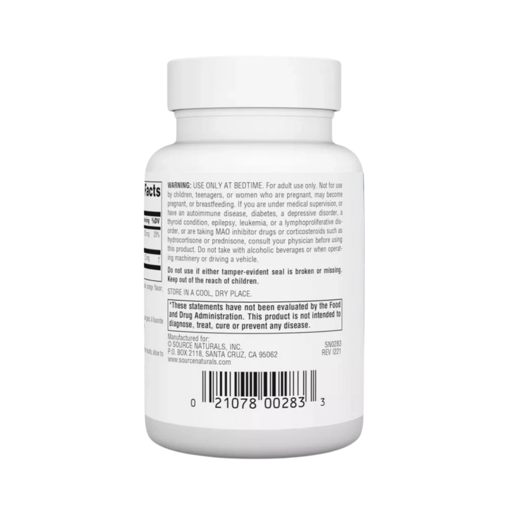 Source Naturals, Sleep Science Melatonin, 2.5 Mg, 240 Orange Lozenge