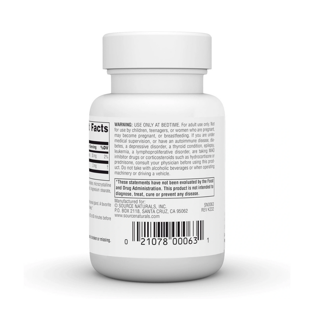 Source Naturals, Sleep Science Melatonin, 2 Mg, 120 Time Release Tablets