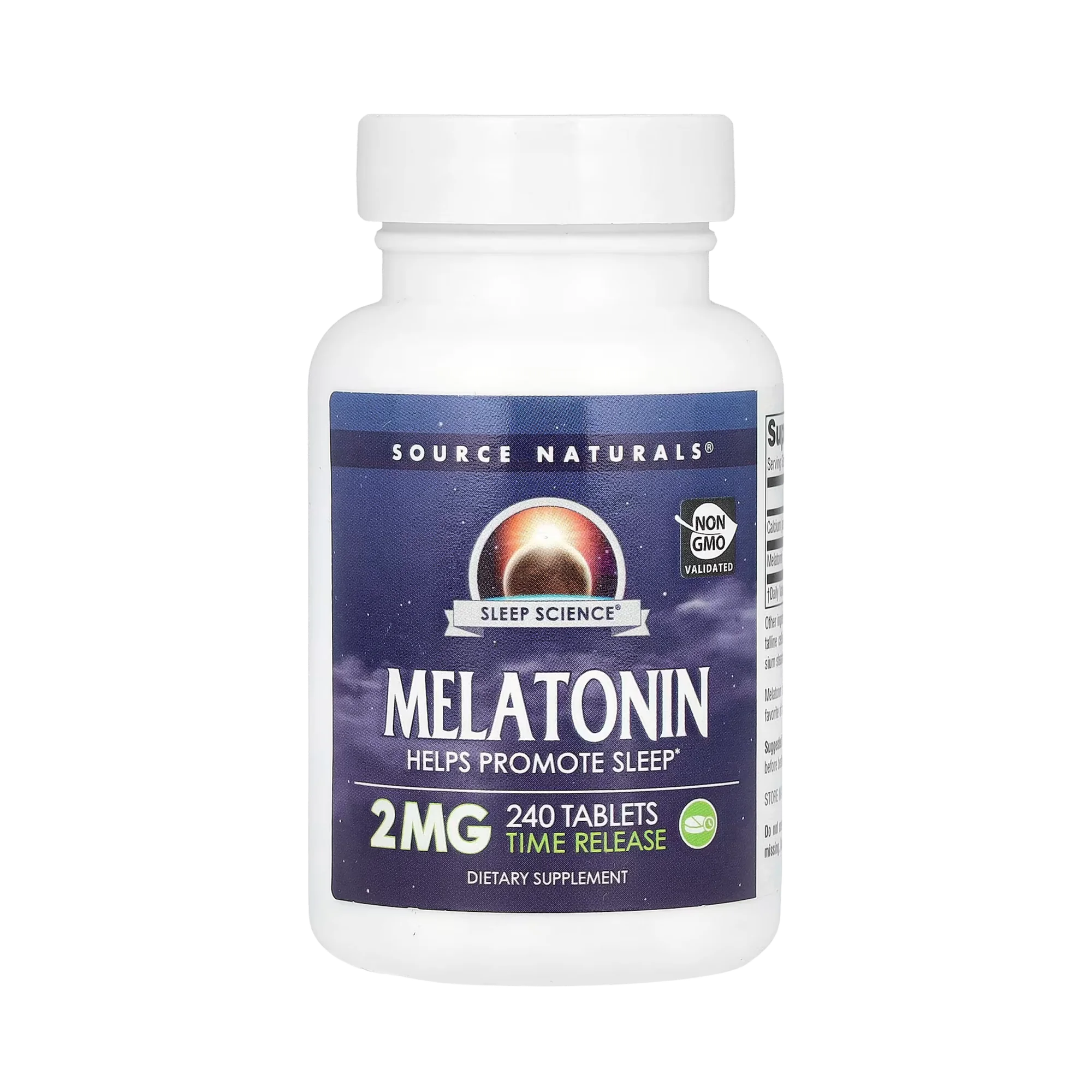Source Naturals, Sleep Science Melatonin, 2 Mg, 240 Time Release Tablets