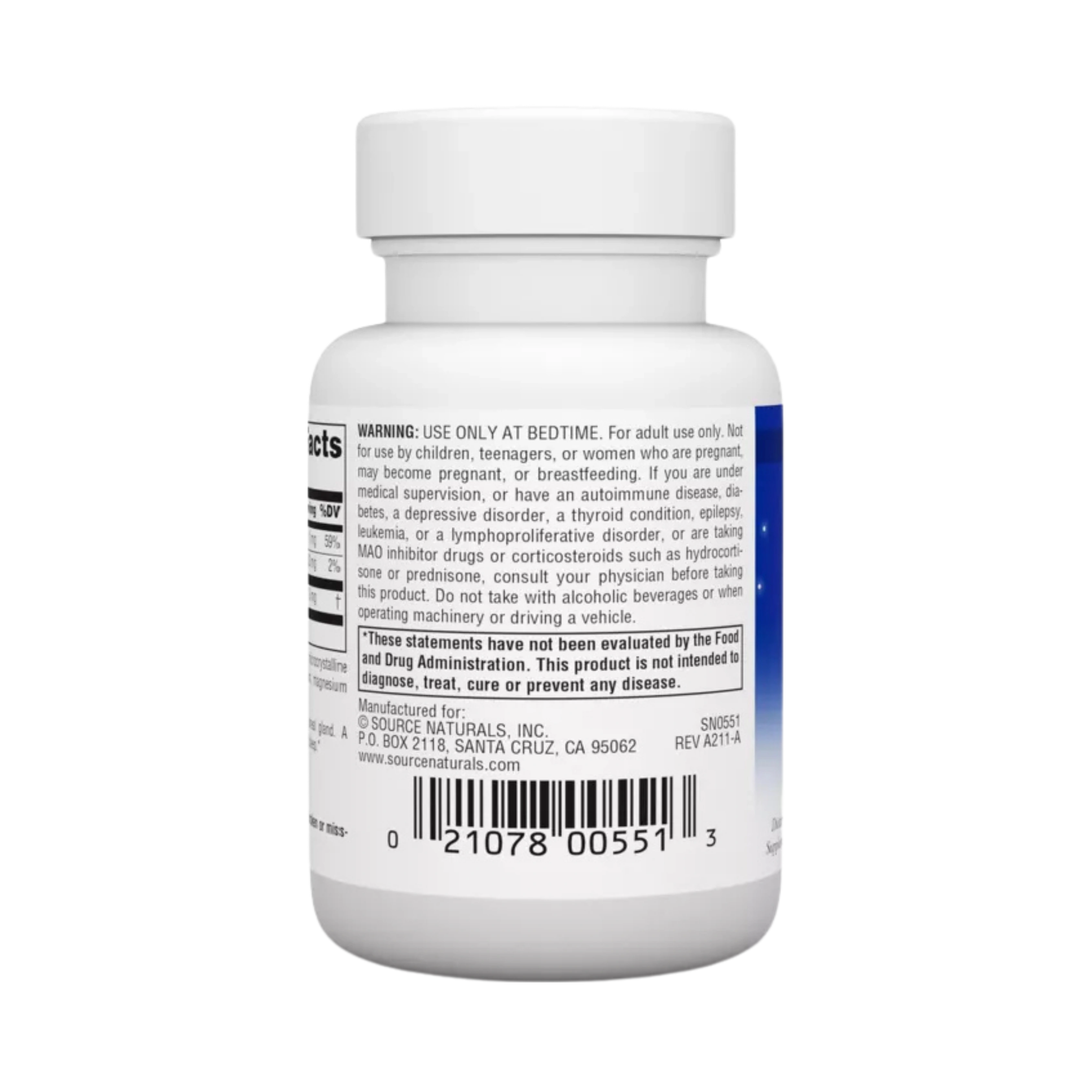 Source Naturals, Sleep Science Melatonin, 3 Mg, 120 Tablets
