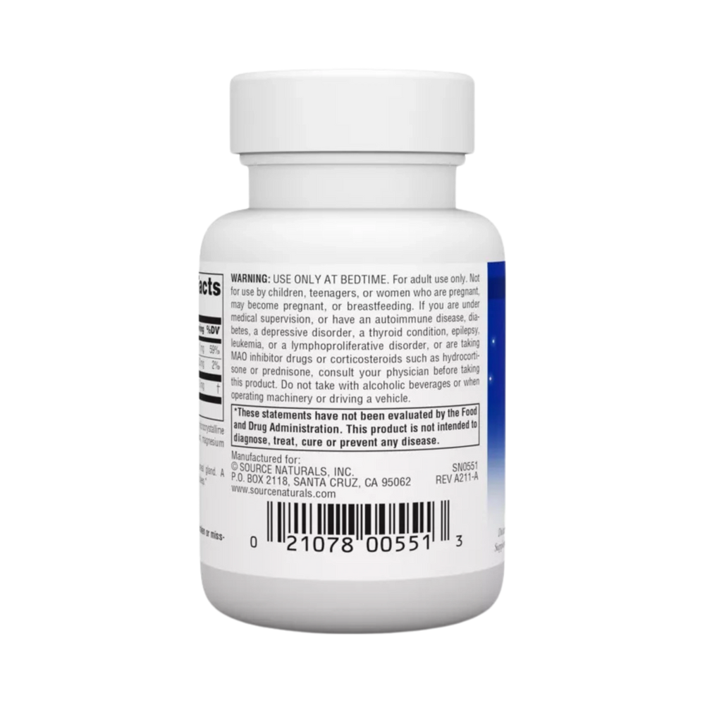 Source Naturals, Sleep Science Melatonin, 3 Mg, 120 Tablets