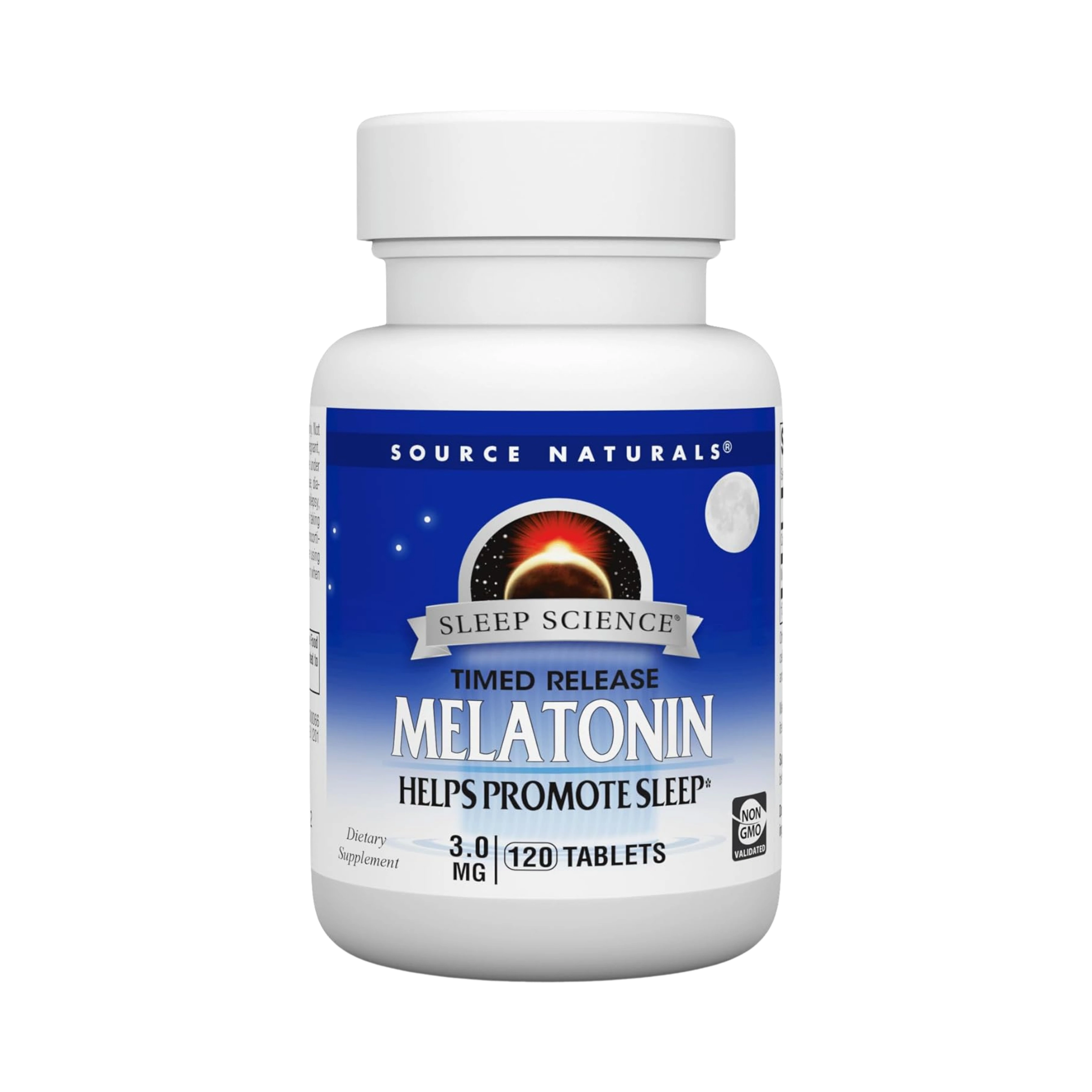 Source Naturals, Sleep Science Melatonin, 3 Mg, 120 Time Release Tablets