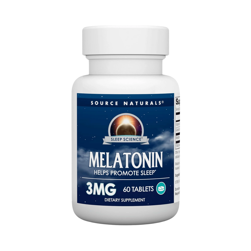 Source Naturals, Sleep Science Melatonin, 3 Mg, 60 Tablets