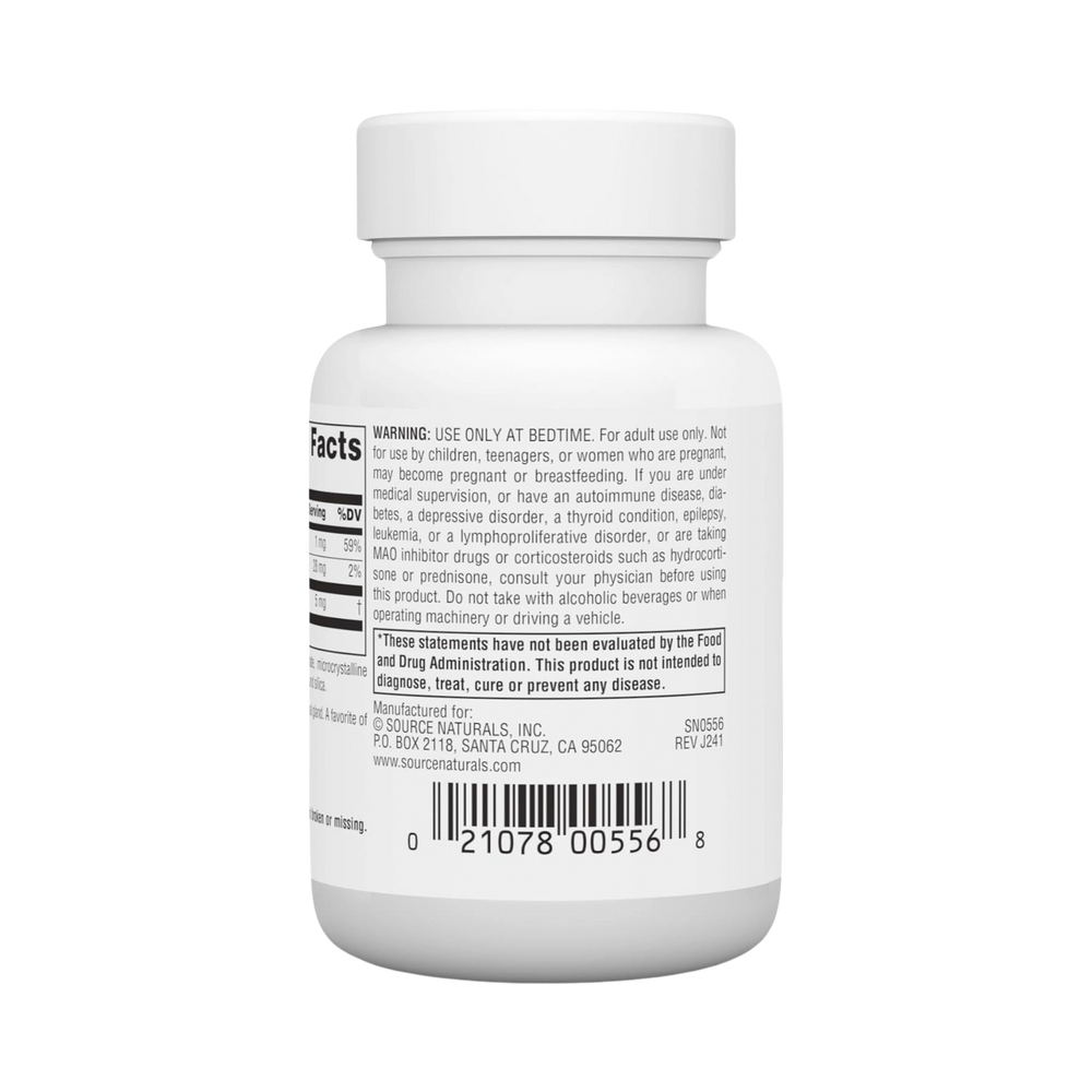 Source Naturals, Sleep Science Melatonin, 5 Mg, 60 Tablets