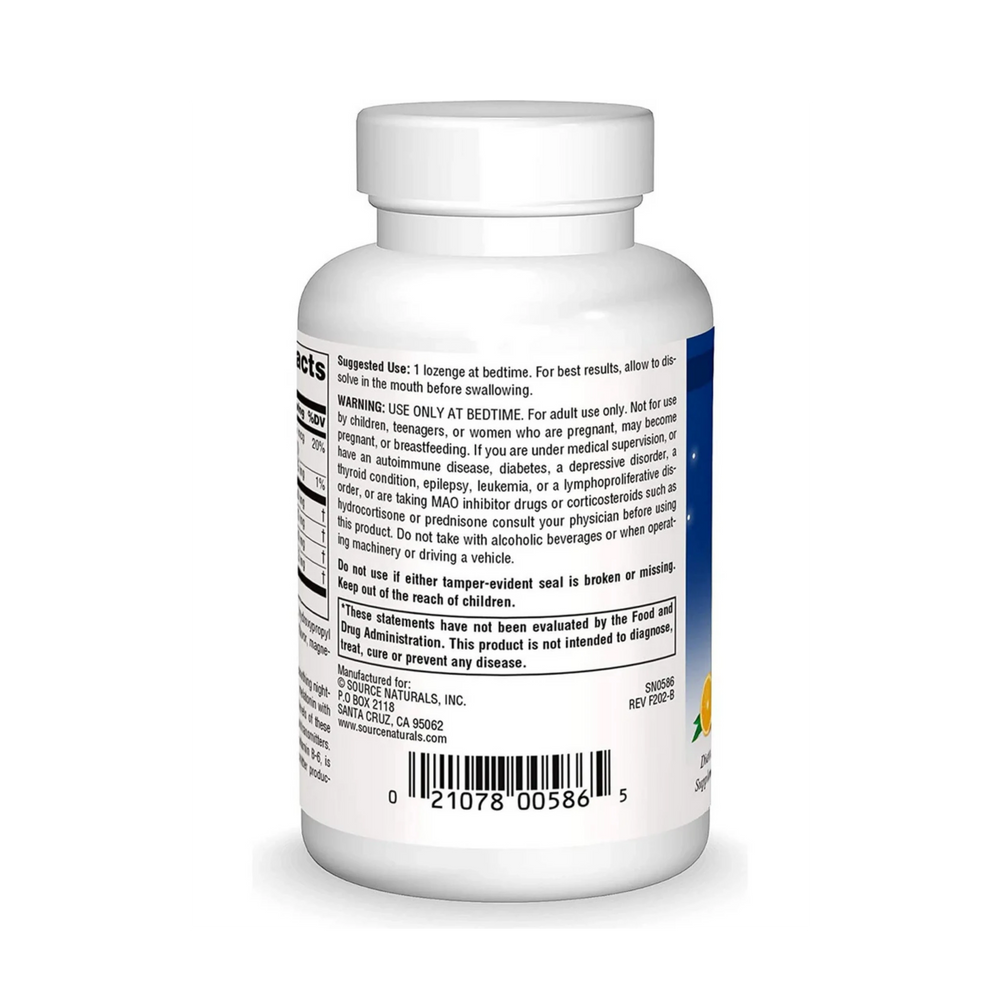 Source Naturals, Sleep Science Melatonin Complex, 3 Mg, 100 Orange Lozenge