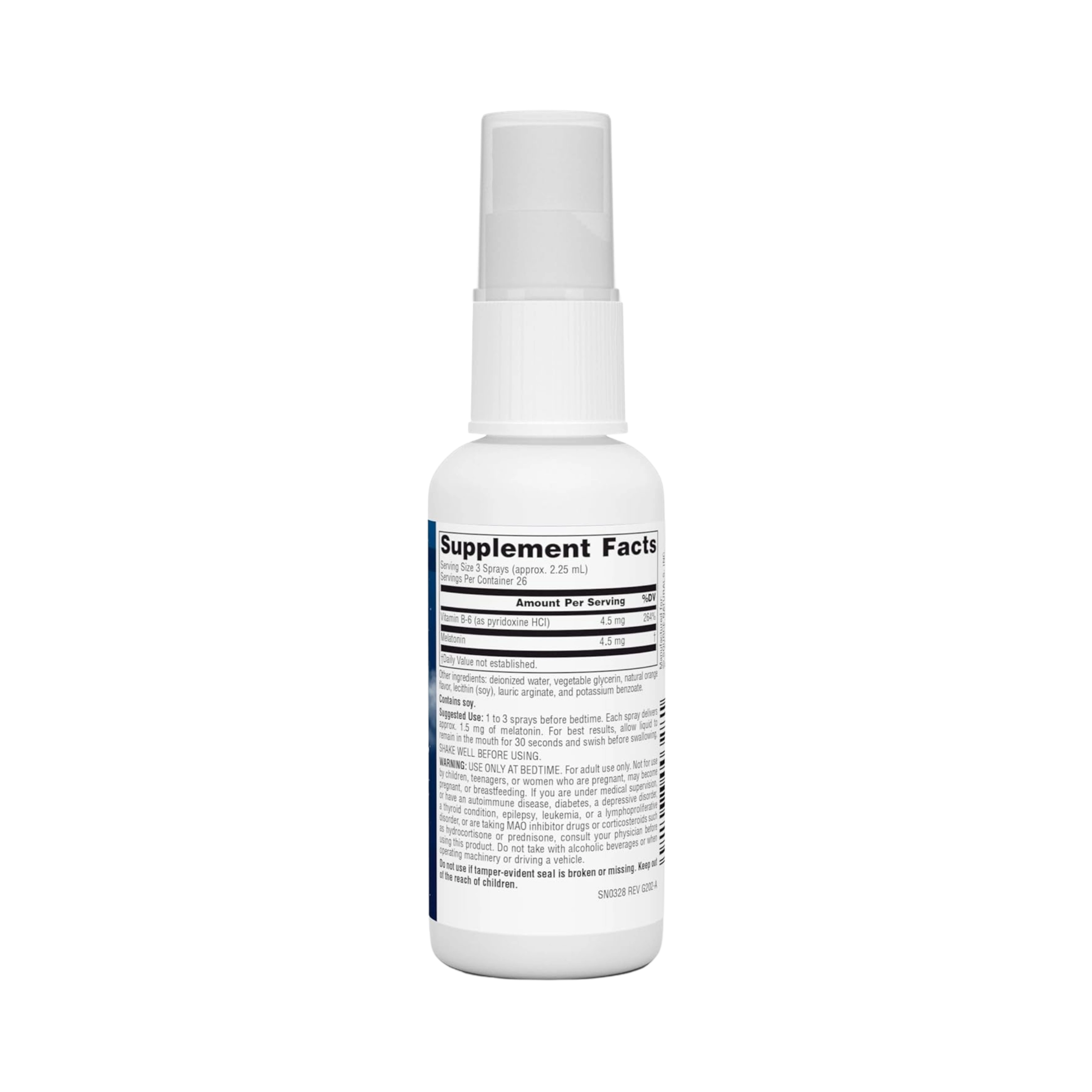 Source Naturals, Sleep Science Melatonin NutraSpray, 1.5 Mg, Orange Liquid