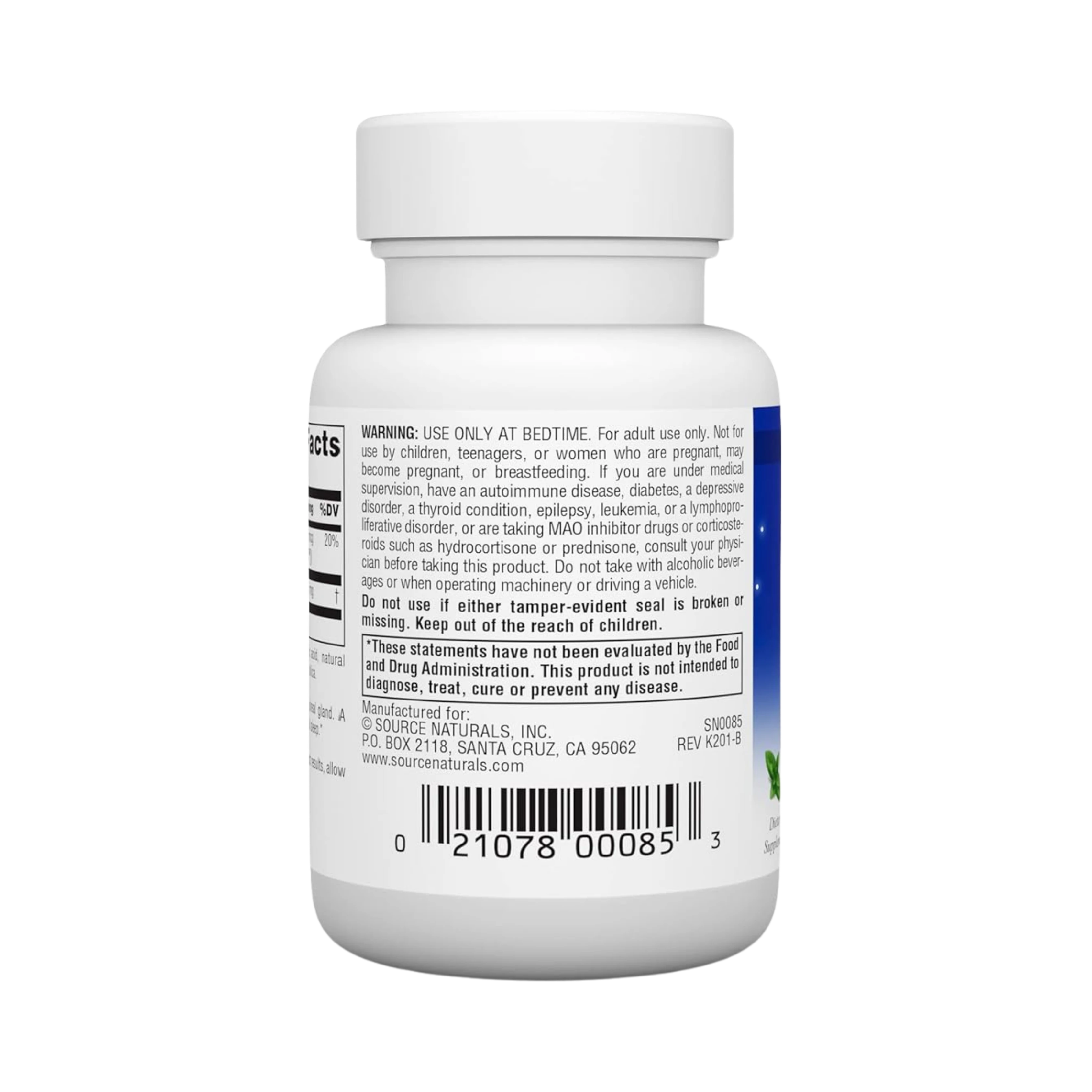 Source Naturals, Sleep Science, Melatonin, Peppermint, 2.5 Mg, 120 Lozenges