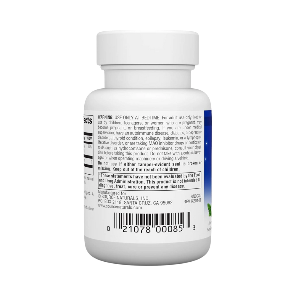 Source Naturals, Sleep Science, Melatonin, Peppermint, 2.5 Mg, 120 Lozenges