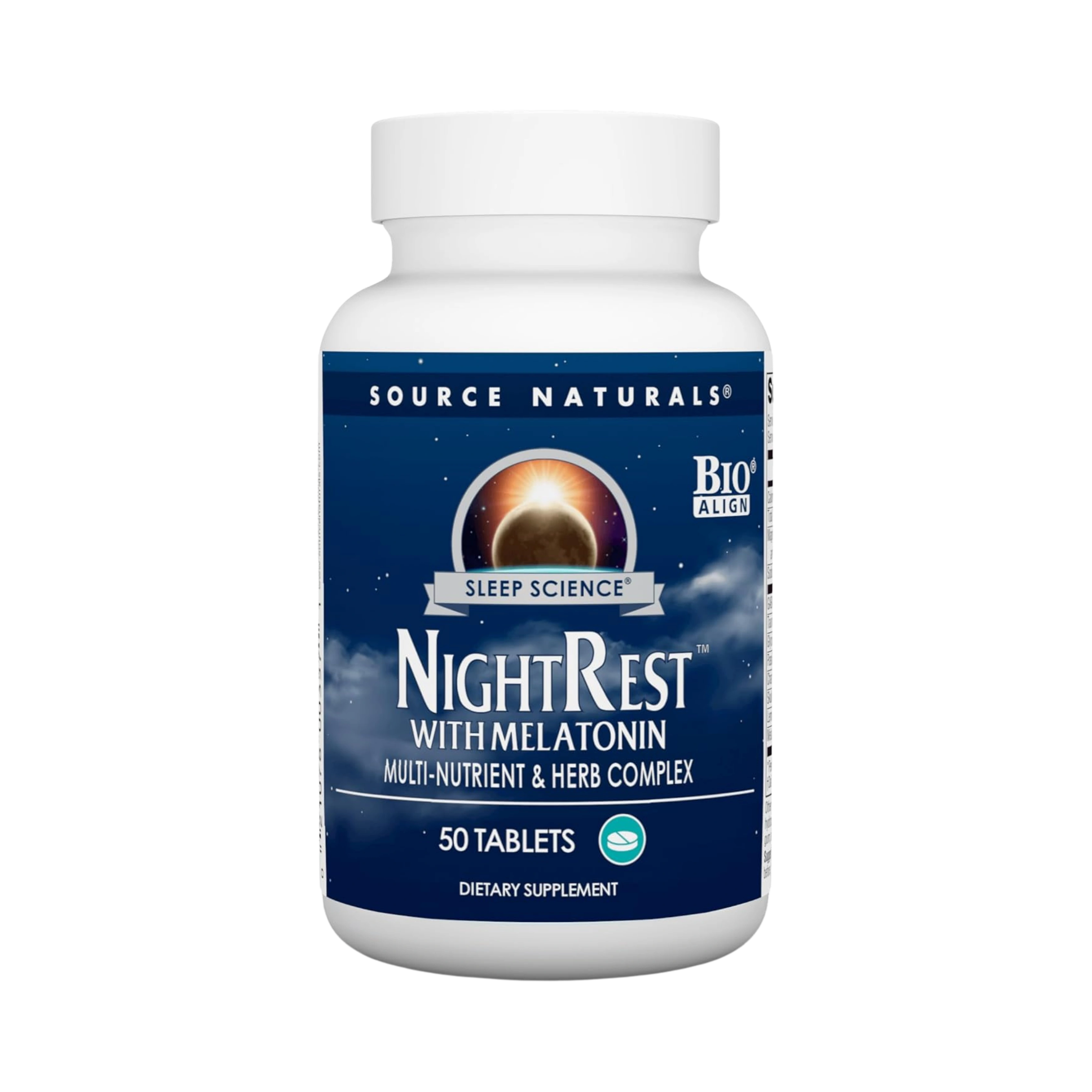 Source Naturals, Sleep Science NightRest, 50 Tablets