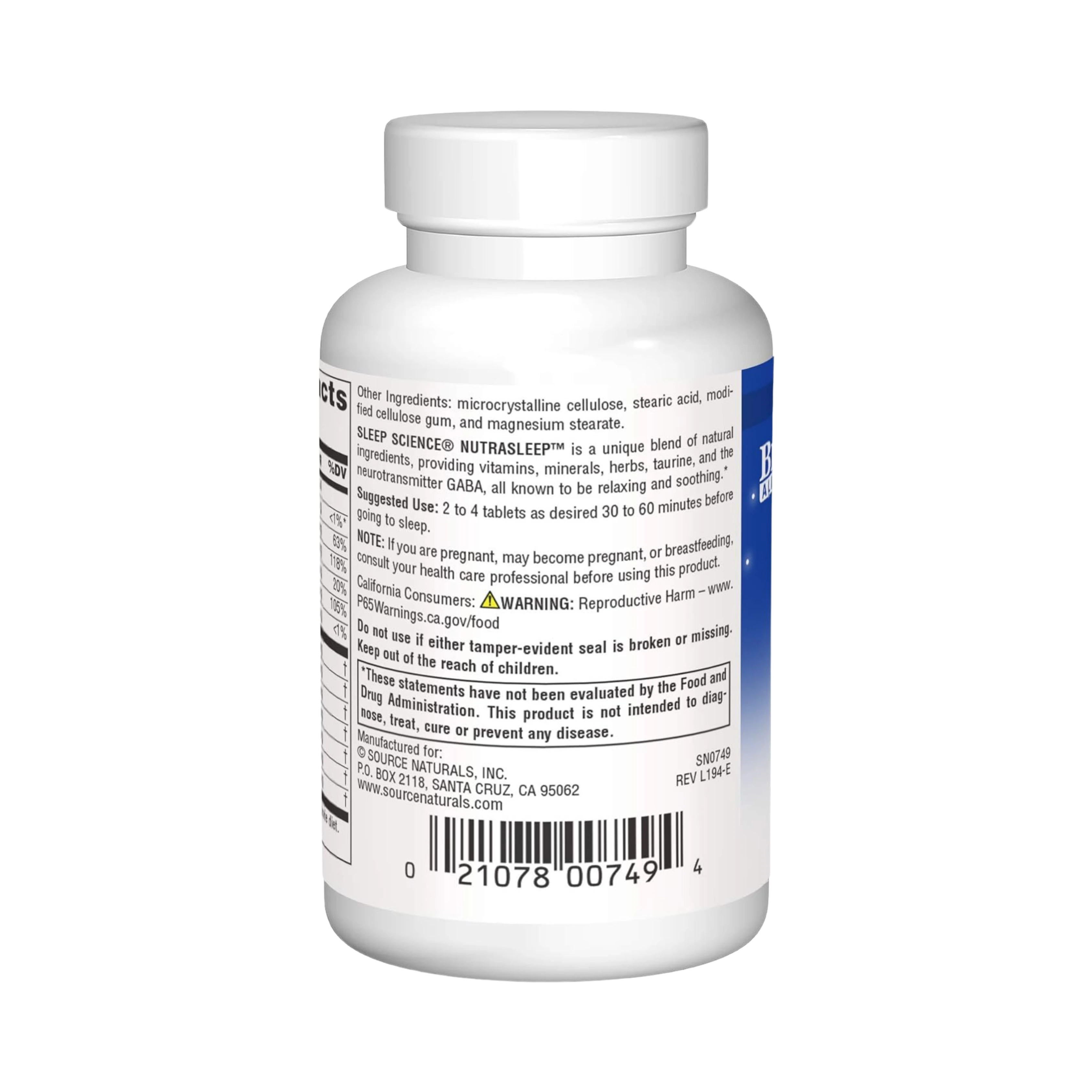 Source Naturals, Sleep Science NutraSleep, 40 Tablets