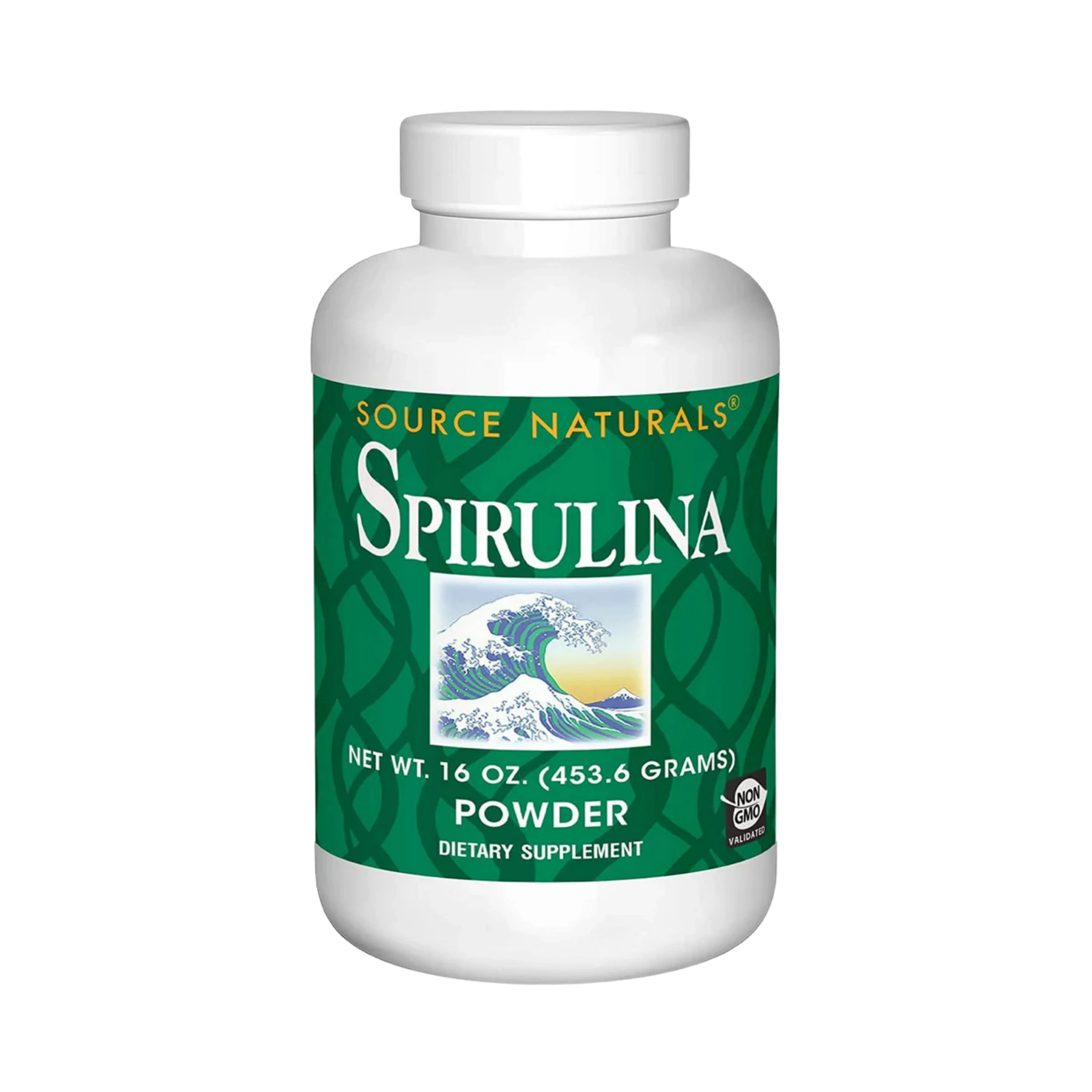 Source Naturals, Spirulina Powder, 16 Oz